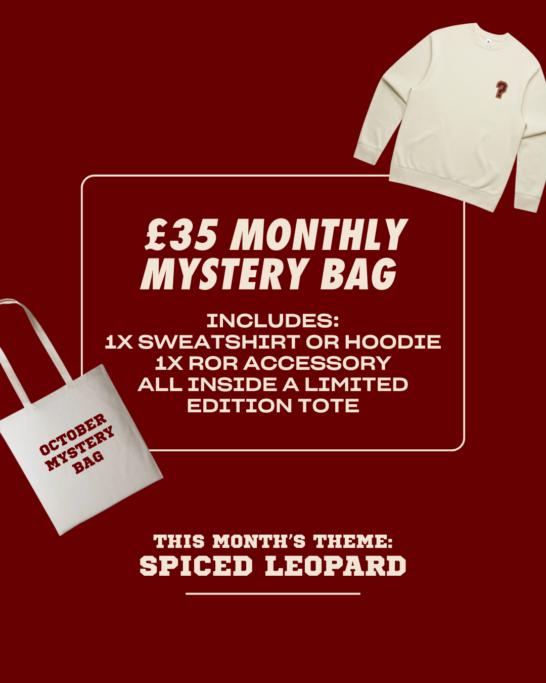 October Mystery Bag