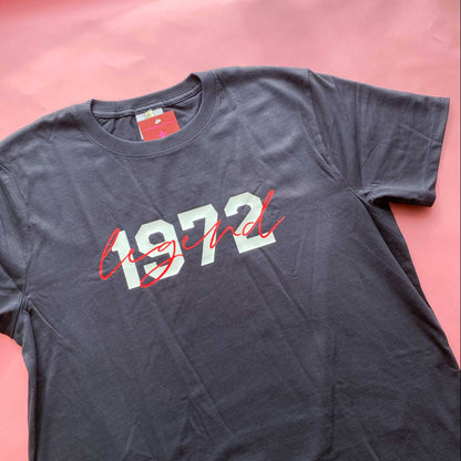 L 1972 Legend T-Shirt - Navy SALE