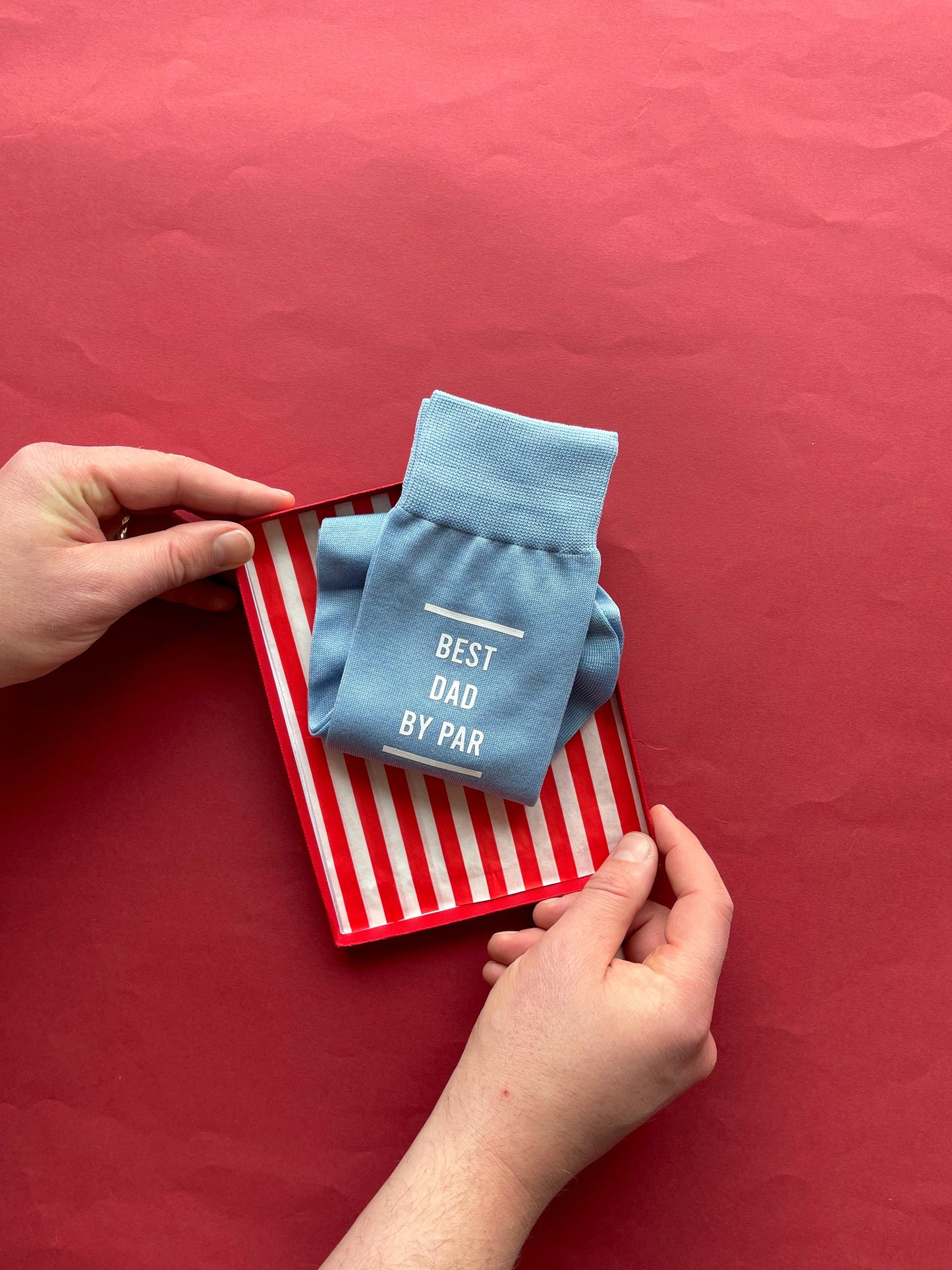 Personalised Golf Slogan Sock Gift Set