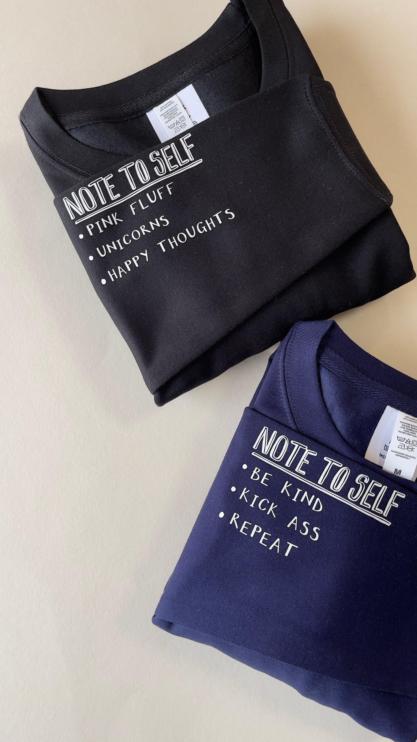 Note To Self Sleeve Sweatshirt