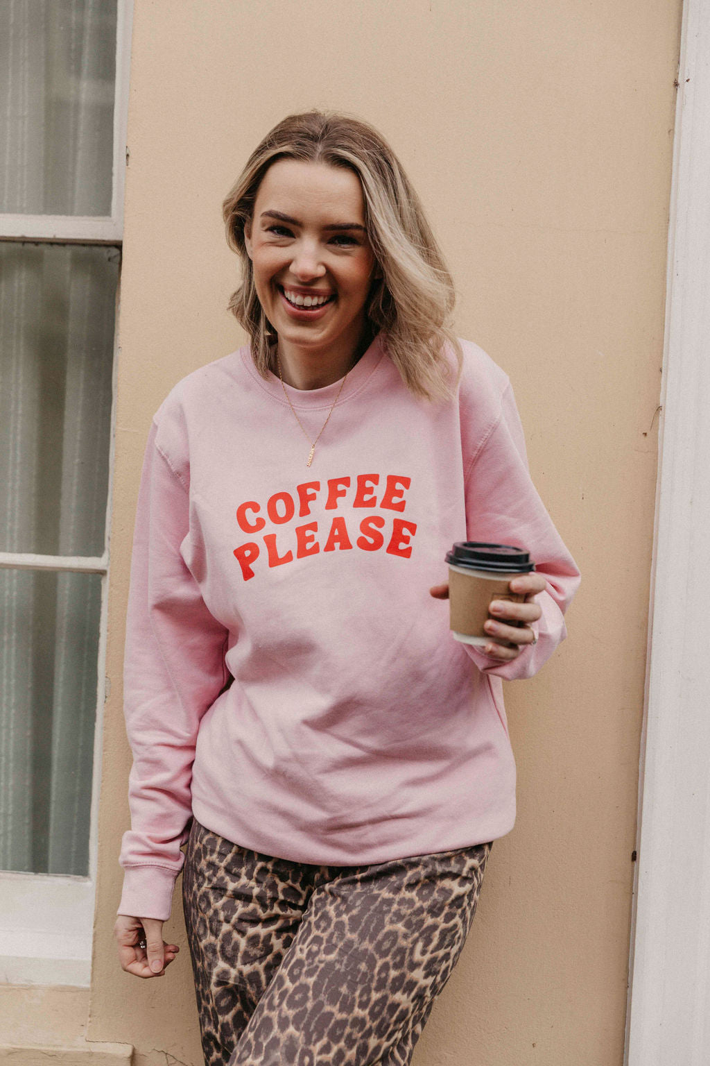Coffee and Juice Please Adult and Child Sweatshirt Set