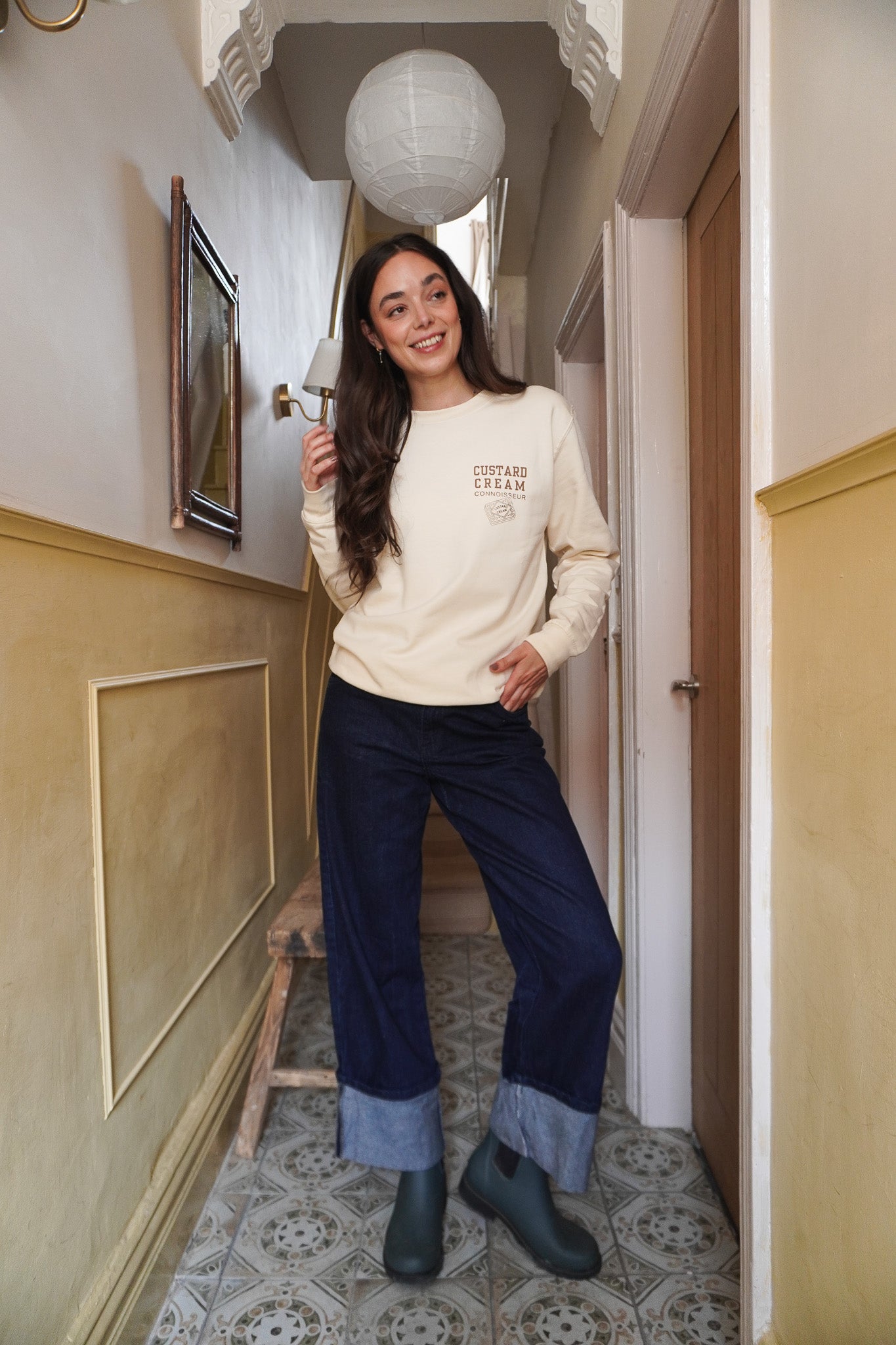 Custard Cream Connoisseur Sweatshirt