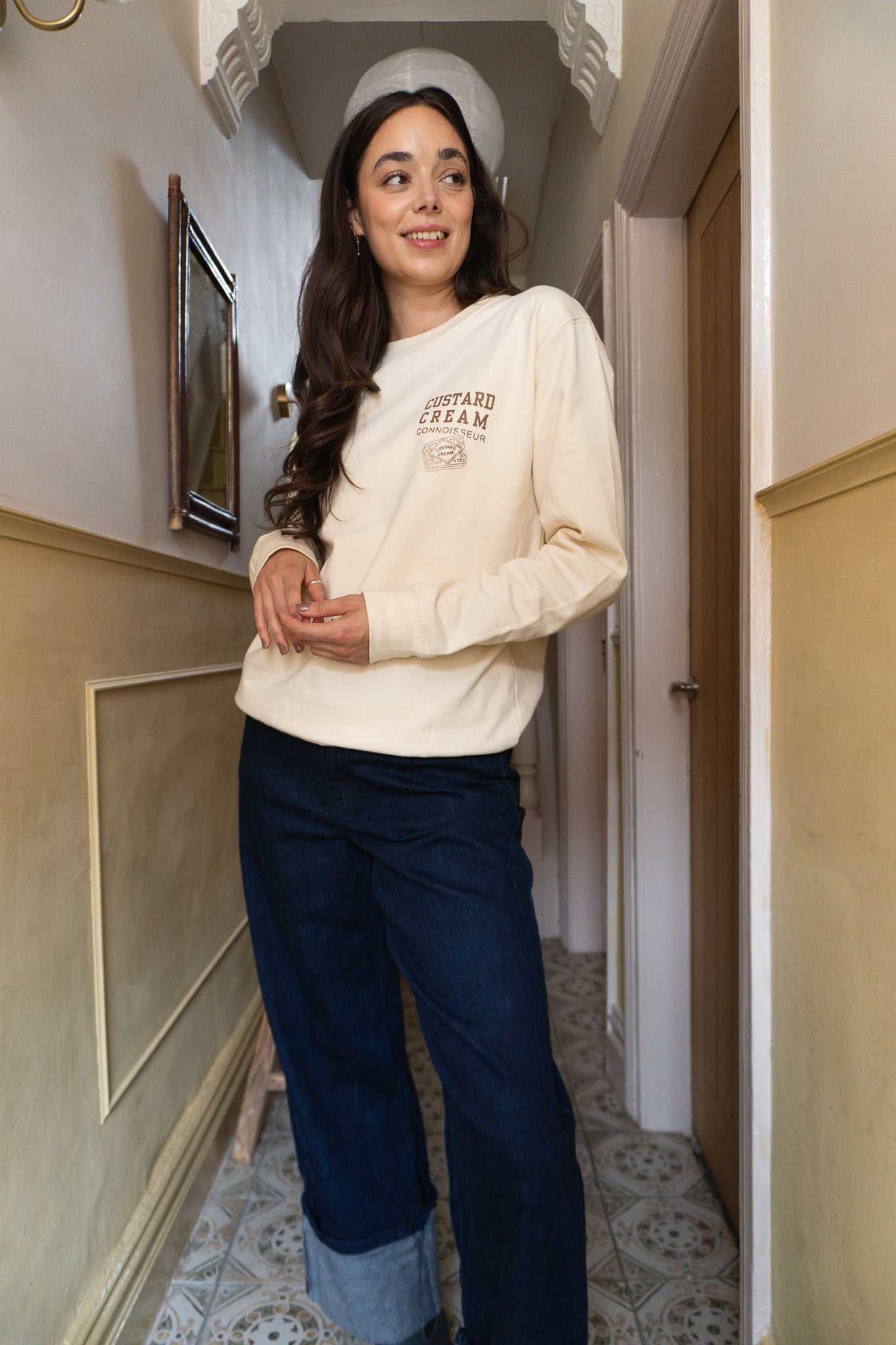 Custard Cream Connoisseur Sweatshirt