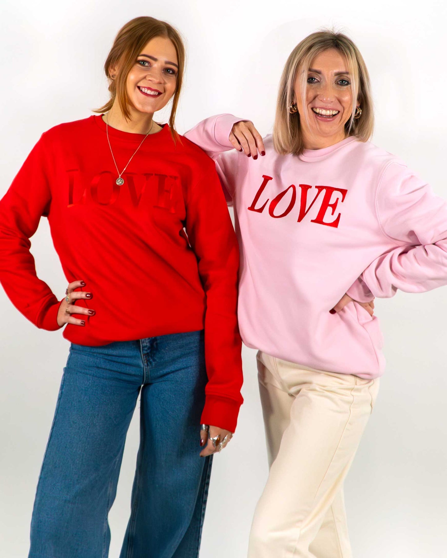 Embroidered LOVE Sweatshirt