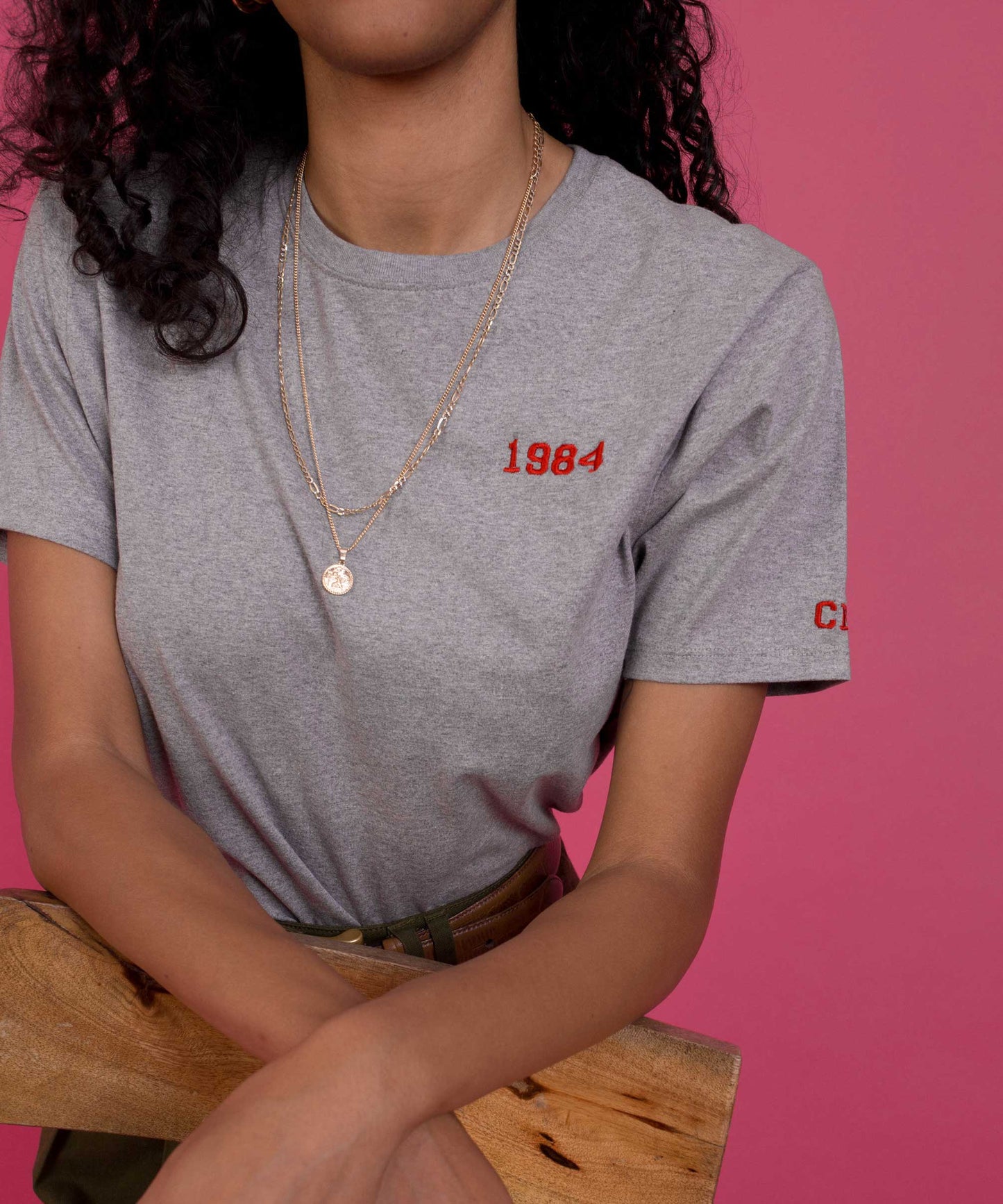 Embroidered Personalised Year T-Shirt