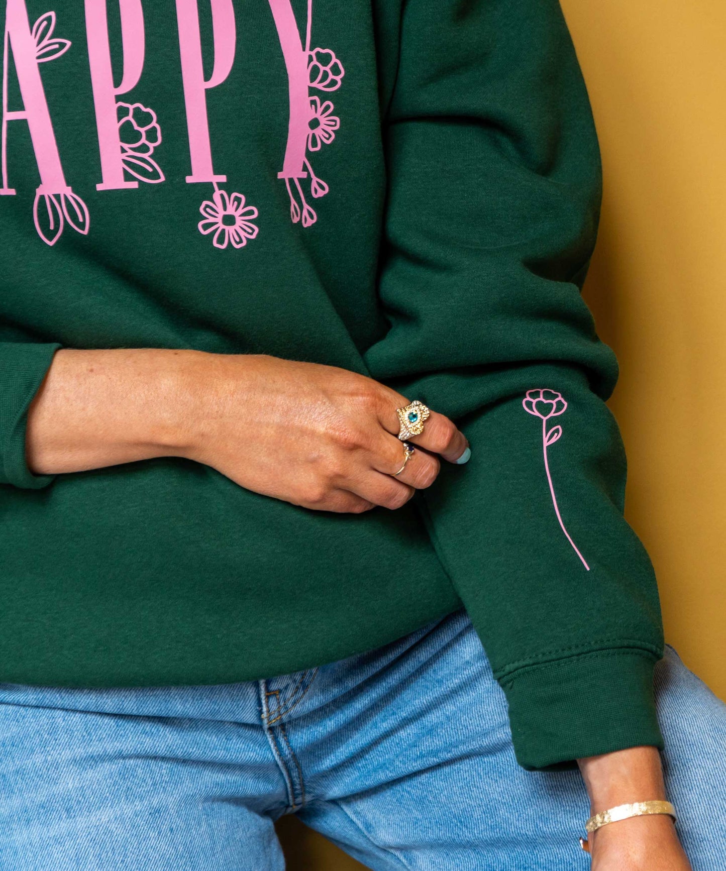 Happy Flower Sweatshirt
