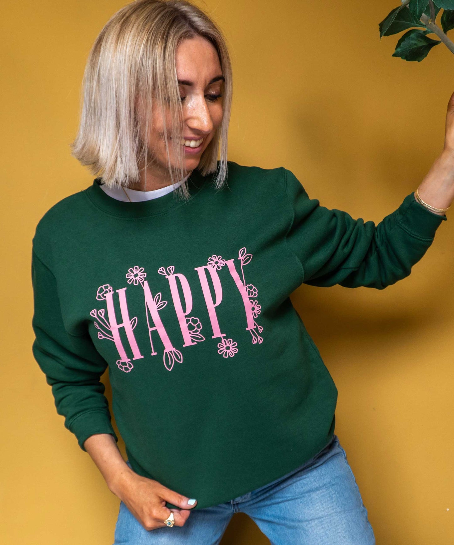 Happy Flower Sweatshirt