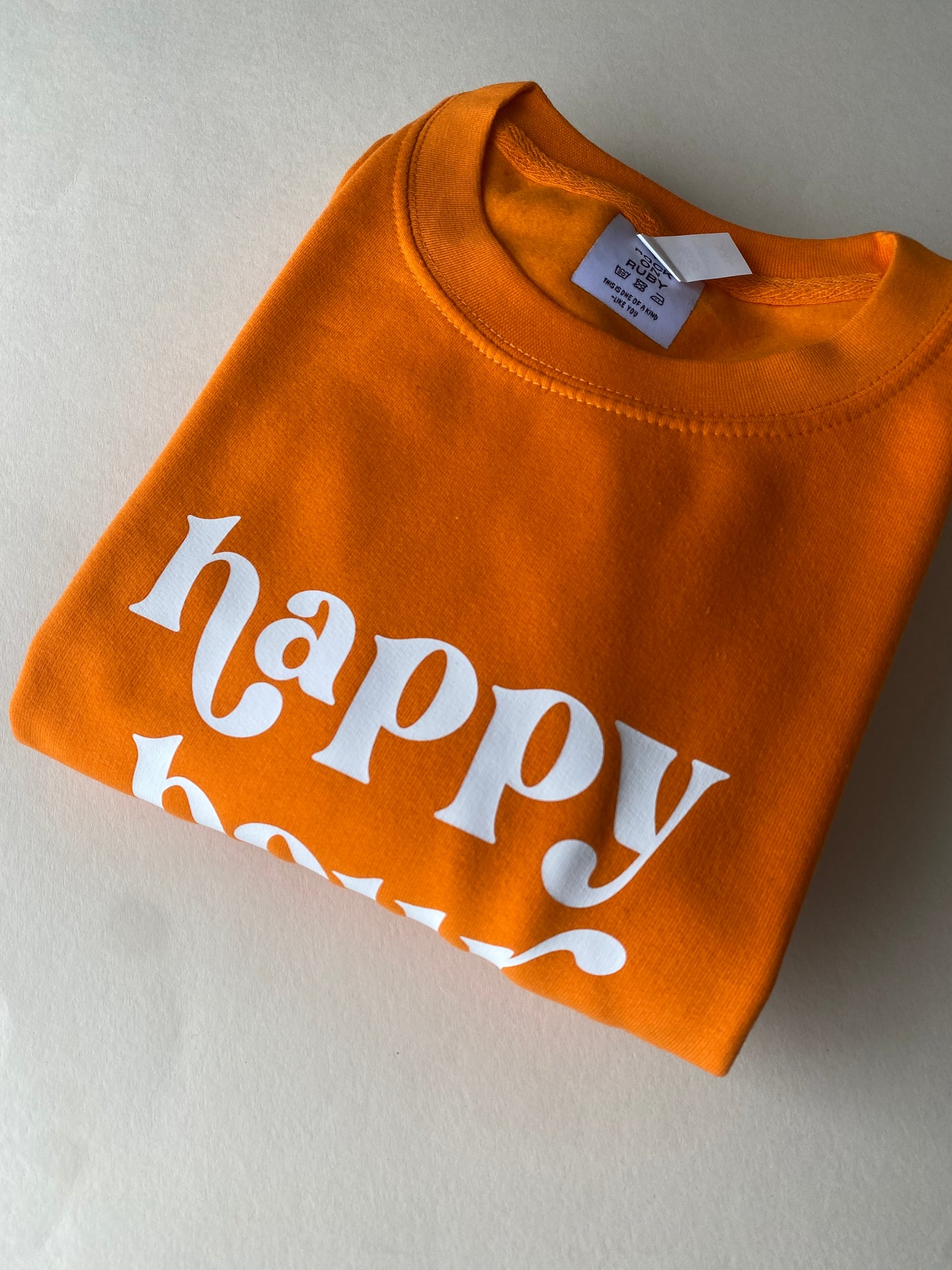 Happy Hour Slogan Sweatshirt