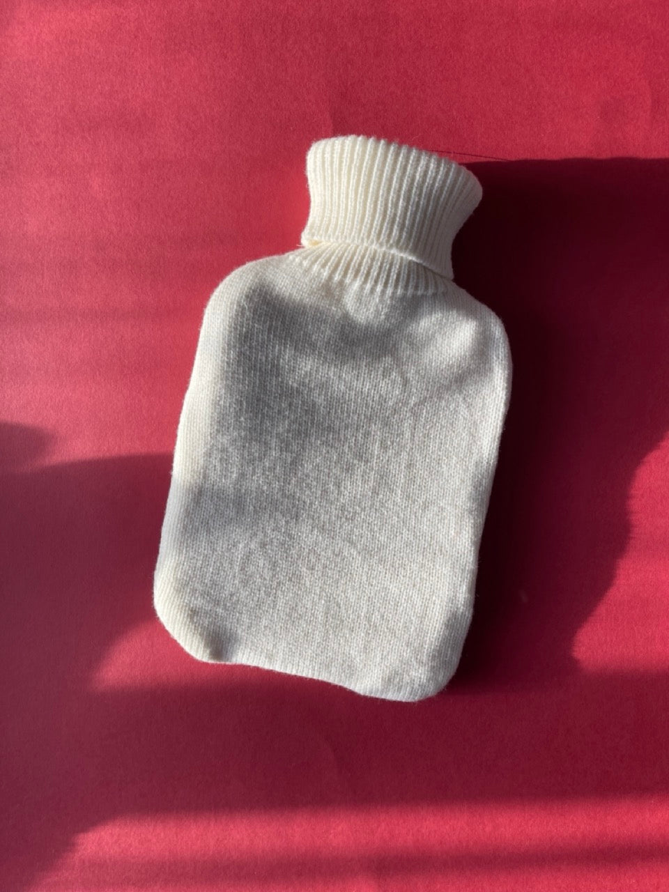 Embroidered Heart Initials Hot Water Bottle