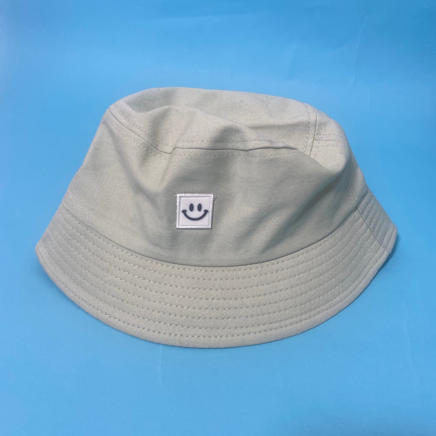 Smiley Face Bucket Hat - Mint Green SALE