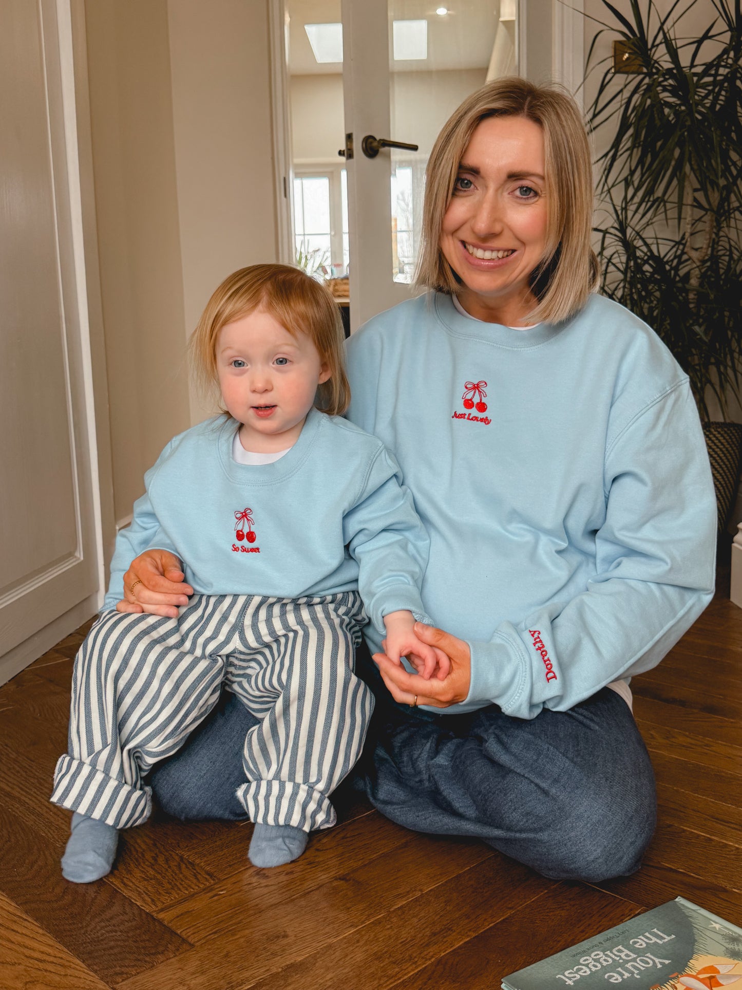 Embroidered So Sweet Children's Sweatshirt