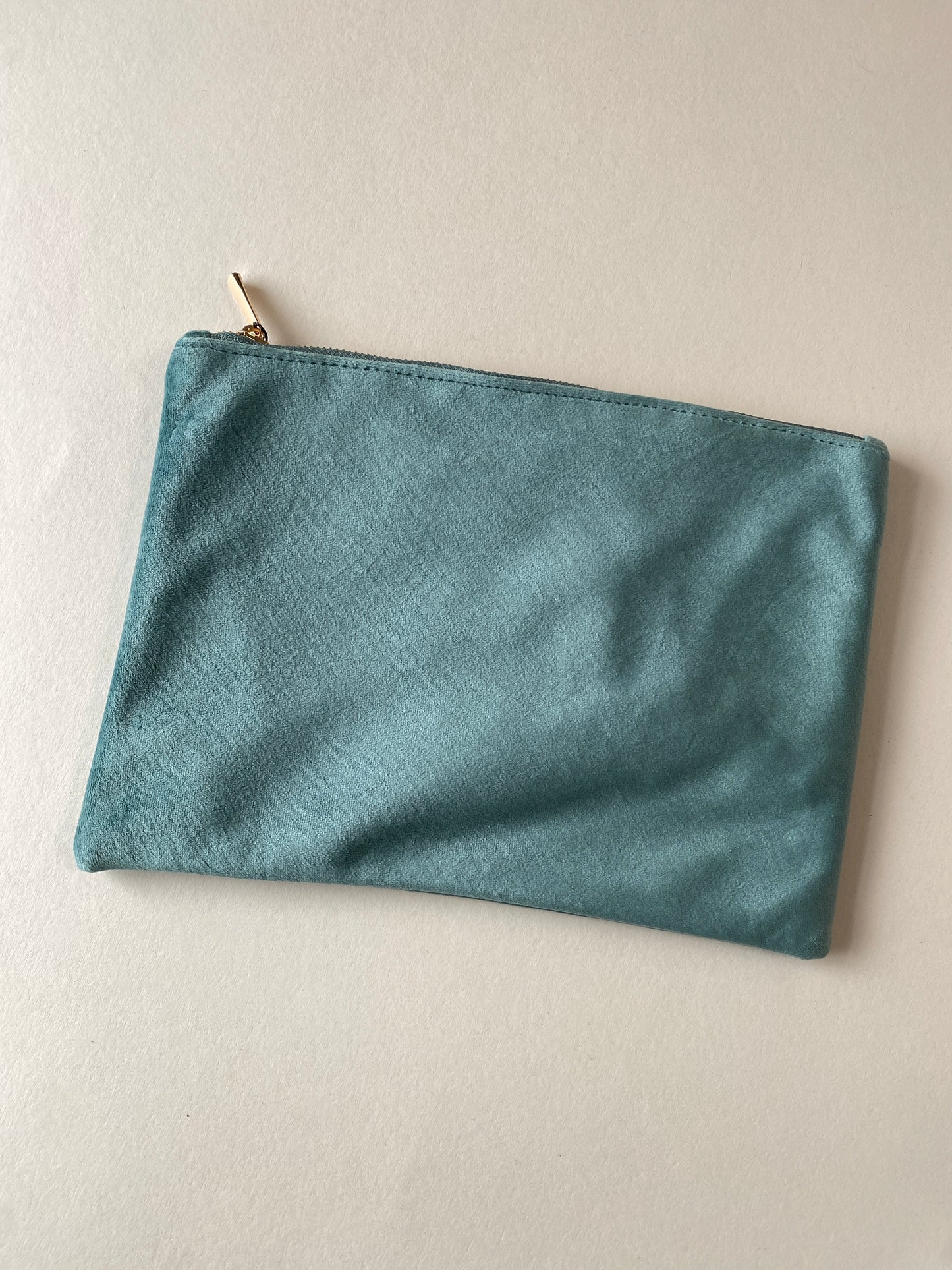 Personalised Velvet Makeup Bag