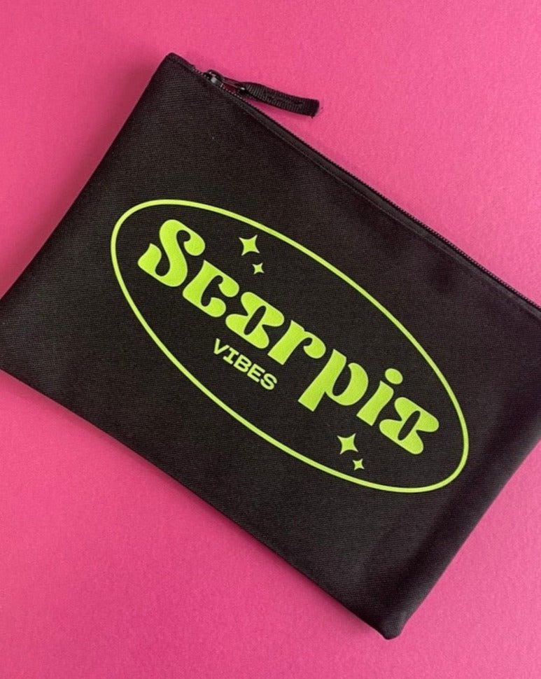 Personalised Star Sign Makeup Bag