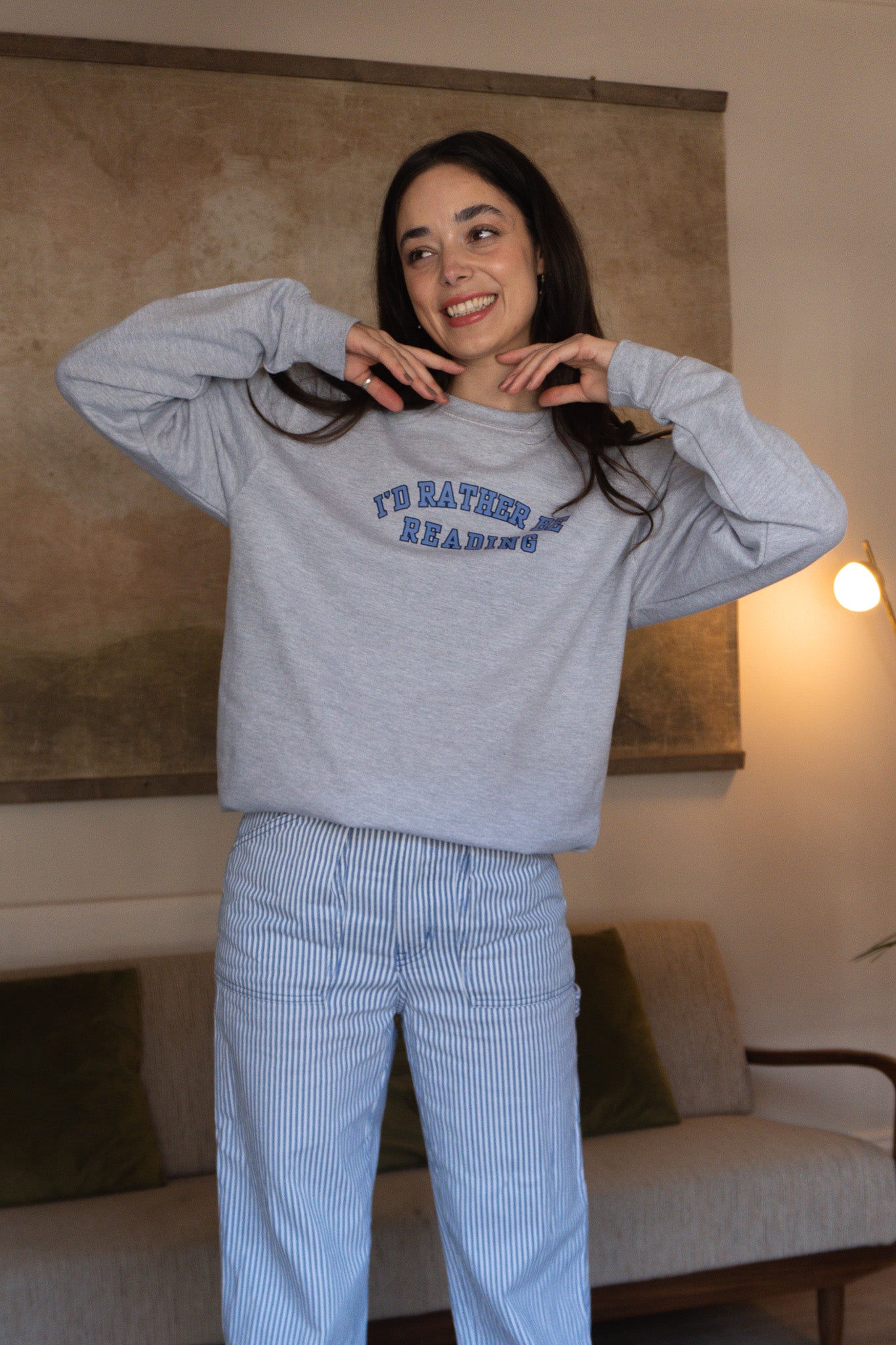 I'd Rather be Reading Sweatshirt