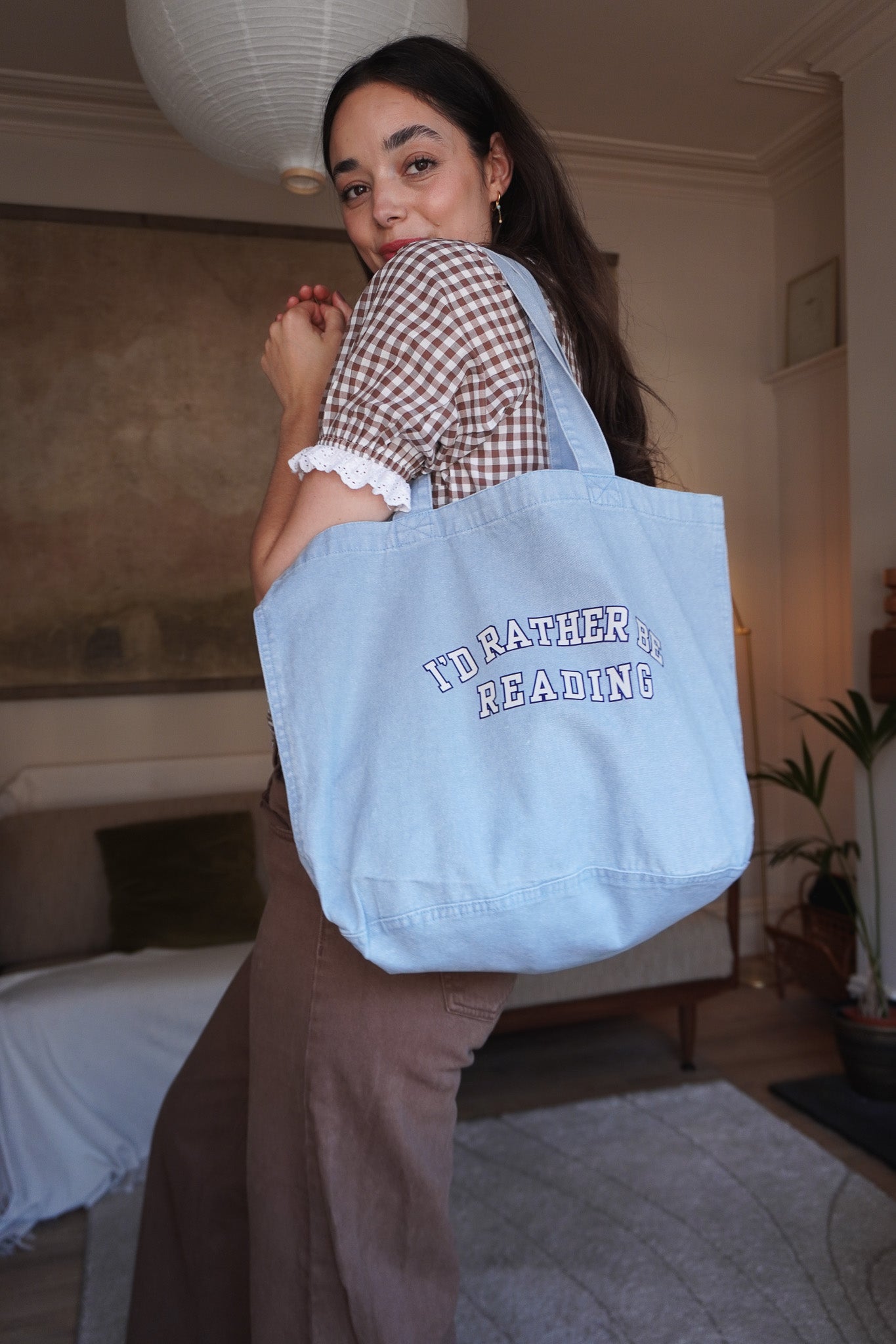 I'd Rather Be Reading Tote Bag