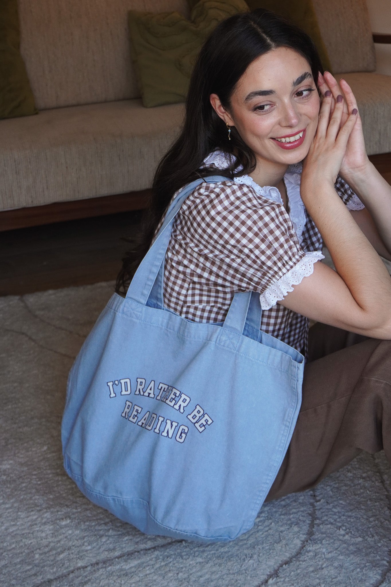 I'd Rather Be Reading Tote Bag