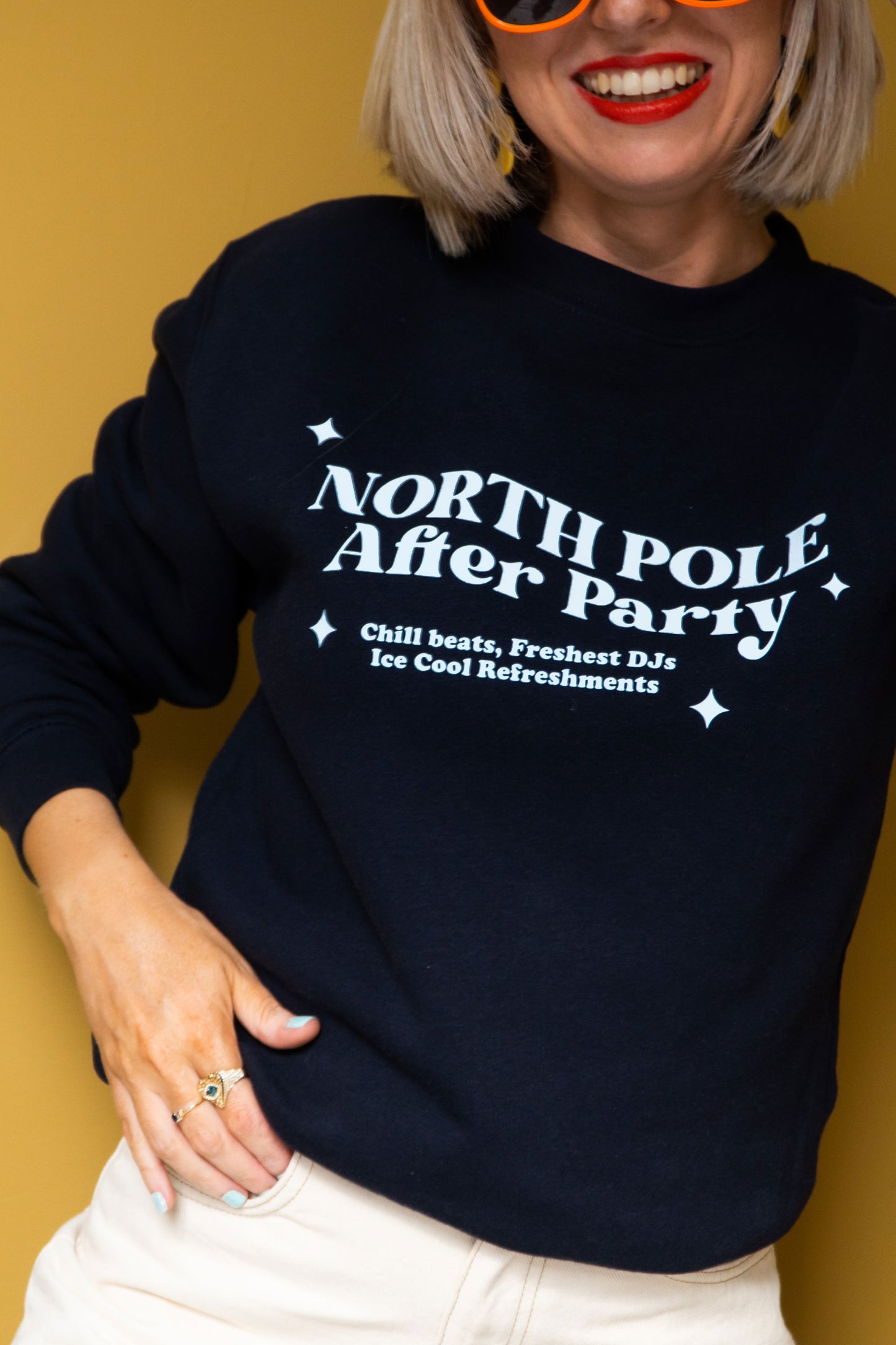 North Pole After Party Christmas Jumper