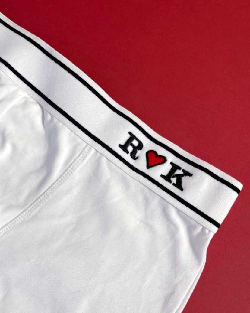Personalised Heart Initial Boxer Shorts