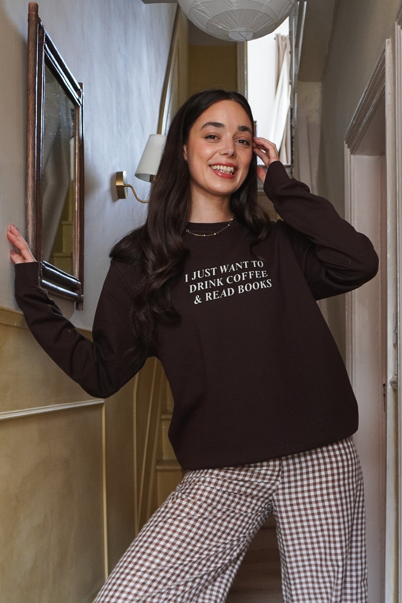Custom I Just Want to... Sweatshirt
