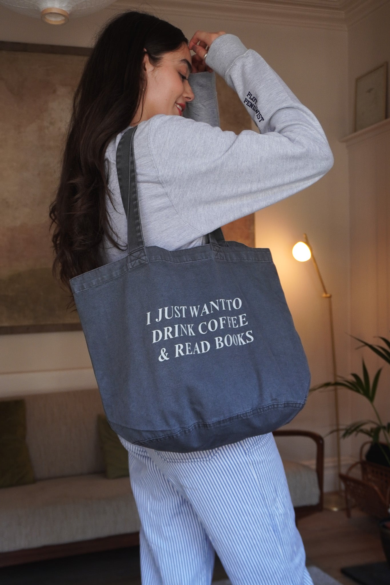 Personalised I Just Want to... Tote Bag
