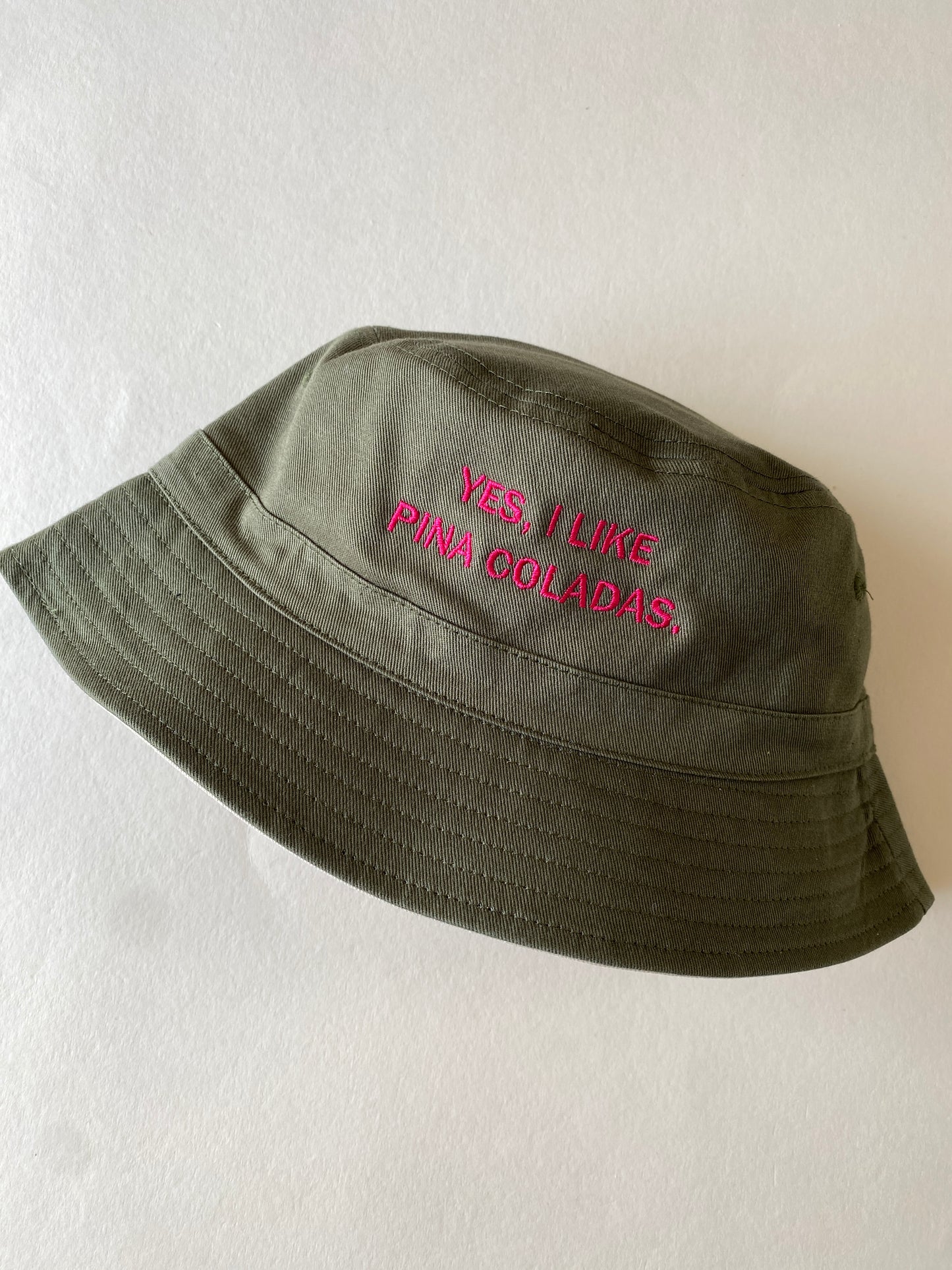 Yes I Like Pina Coladas Bucket Hat
