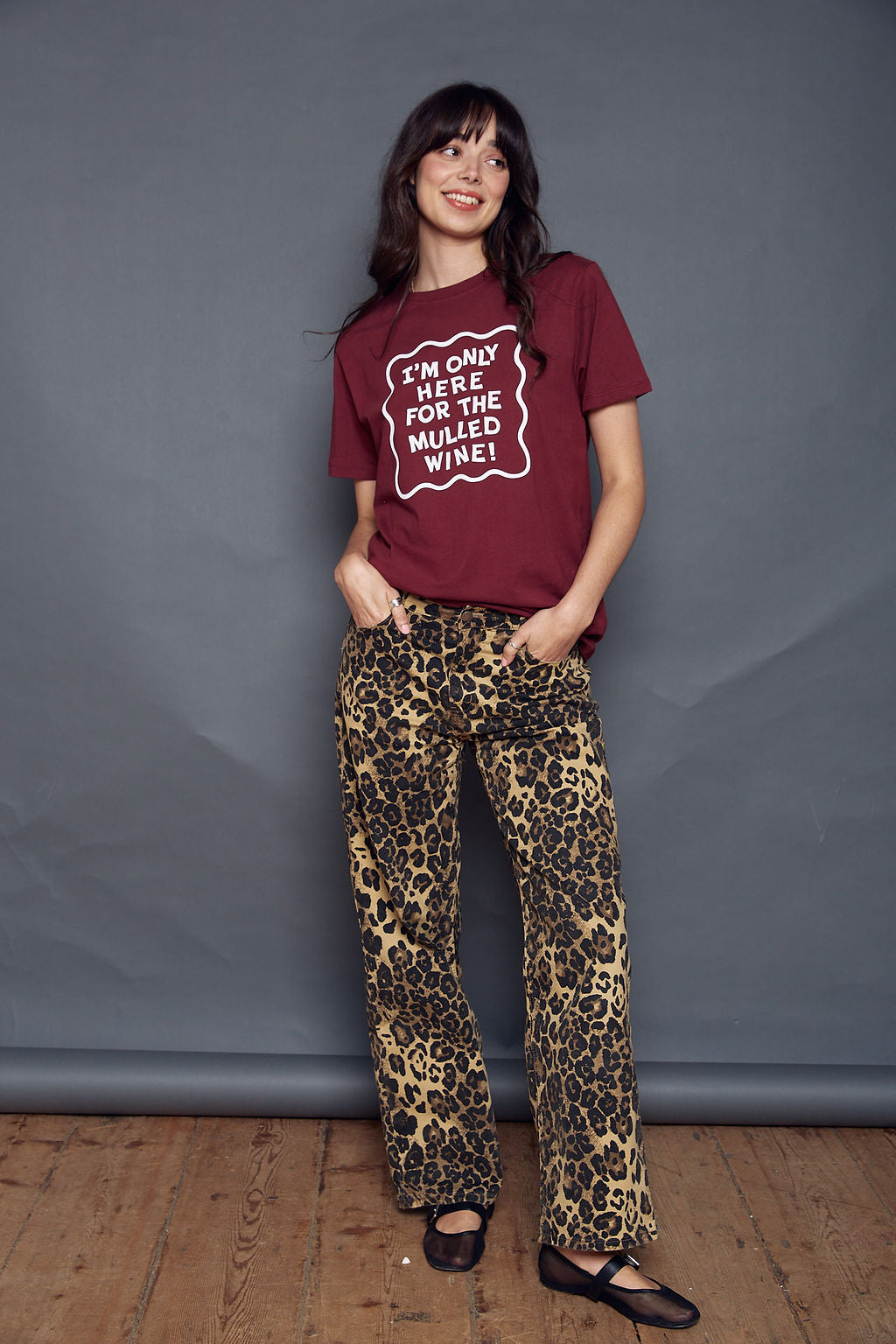 Only Here for the Mulled Wine Christmas T-Shirt