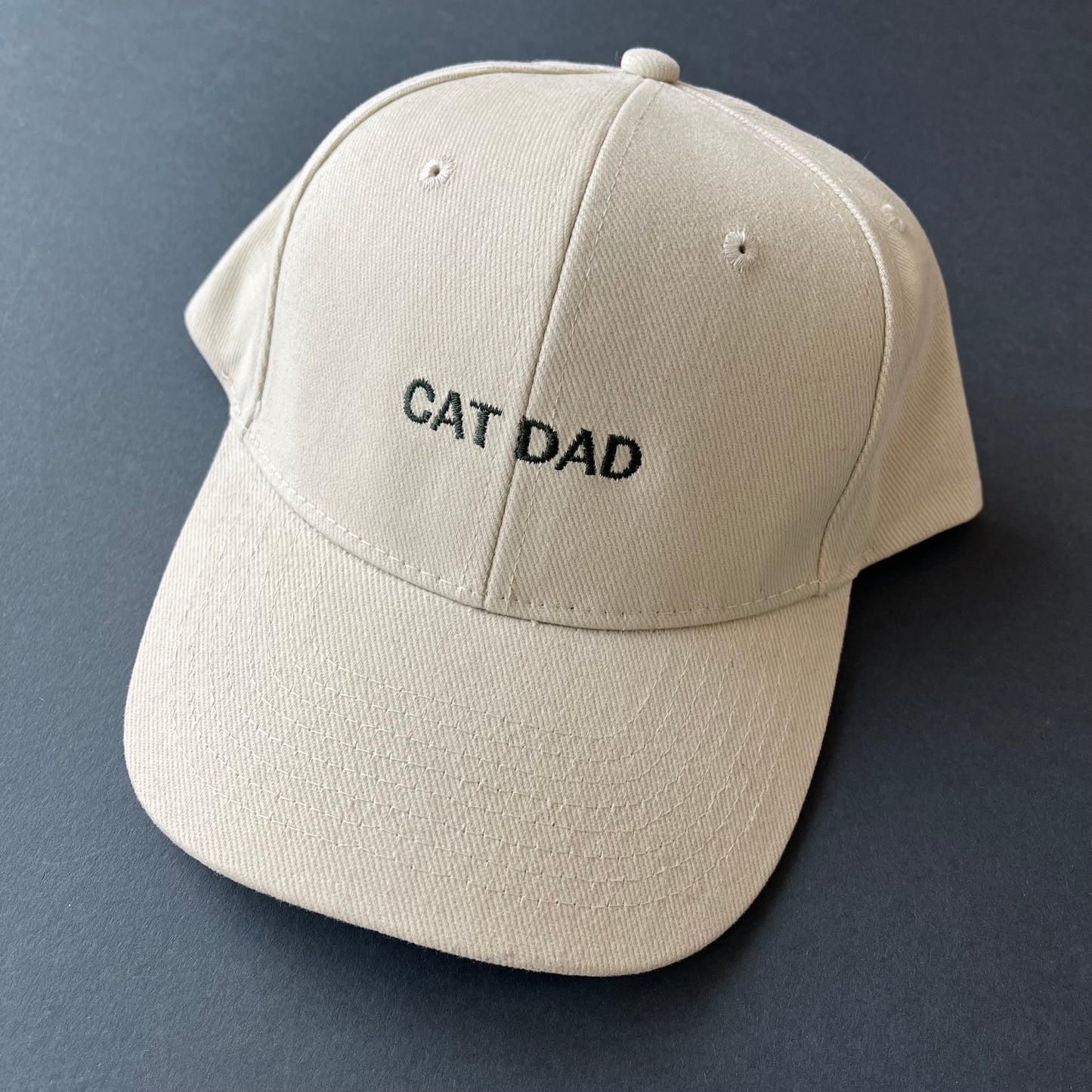 Embroidered Unisex Personalised Slogan Cap