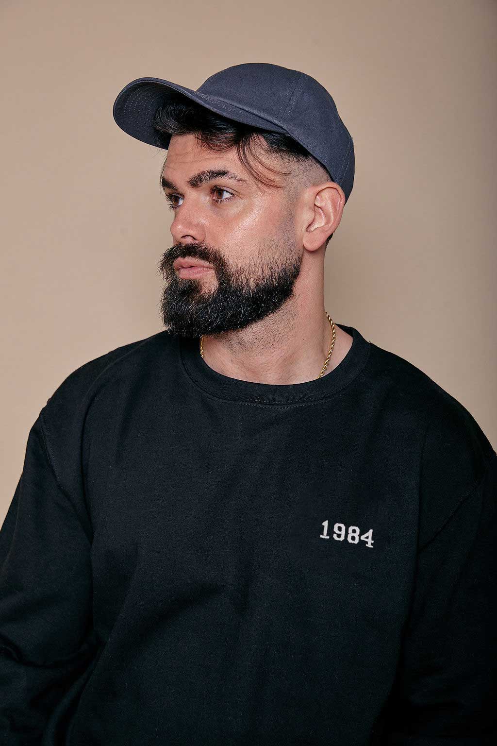 Embroidered Personalised Year Sweatshirt