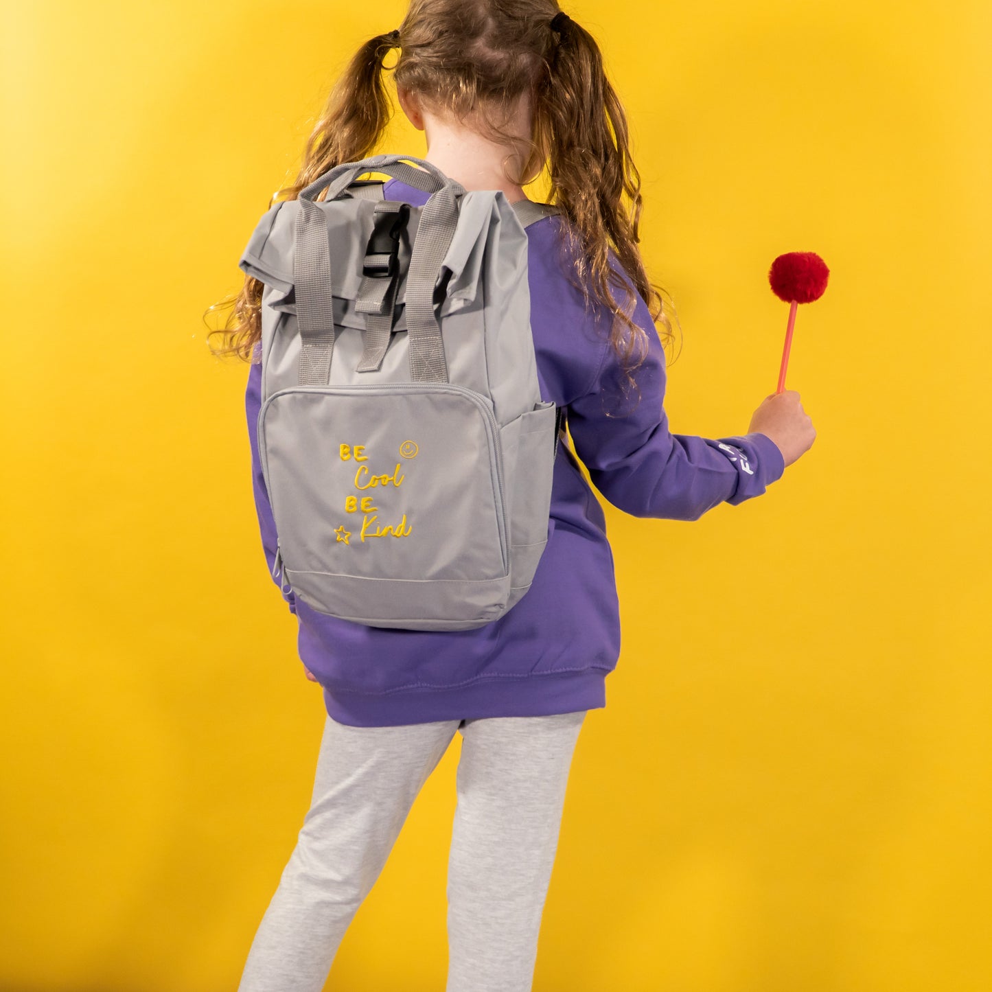Be Cool Be Kind Doodle Backpack
