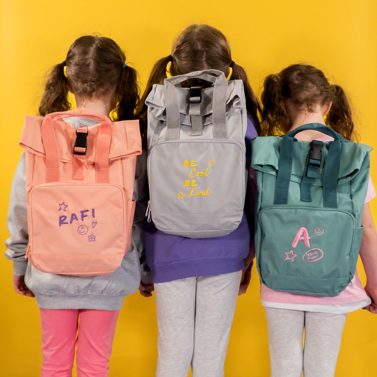 Be Cool Be Kind Doodle Backpack