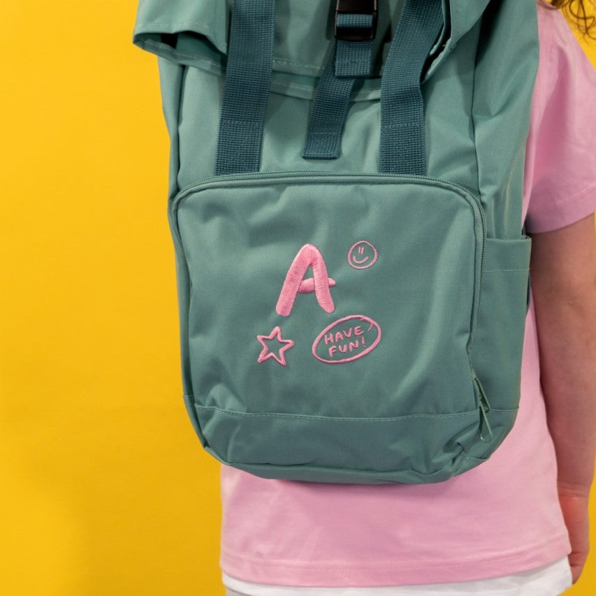 Personalised Initial Doodle Backpack