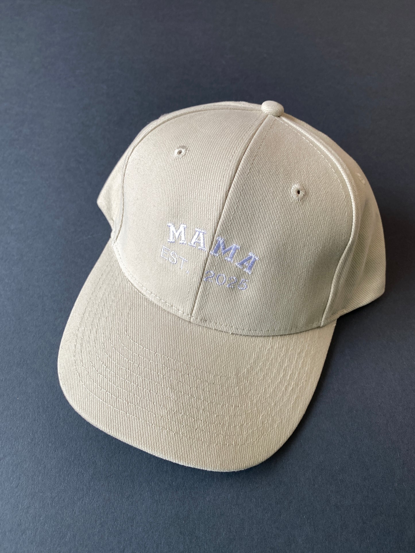 Personalised Mama EST Year Cap