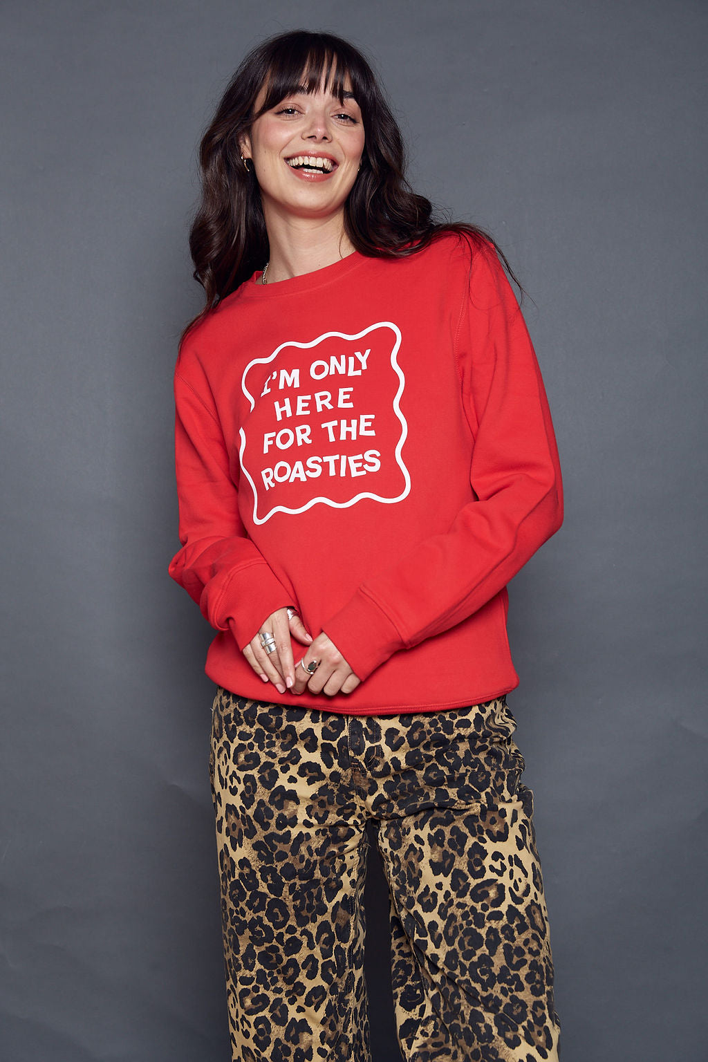 Only Here for the Roasties Christmas Jumper Sweatshirt