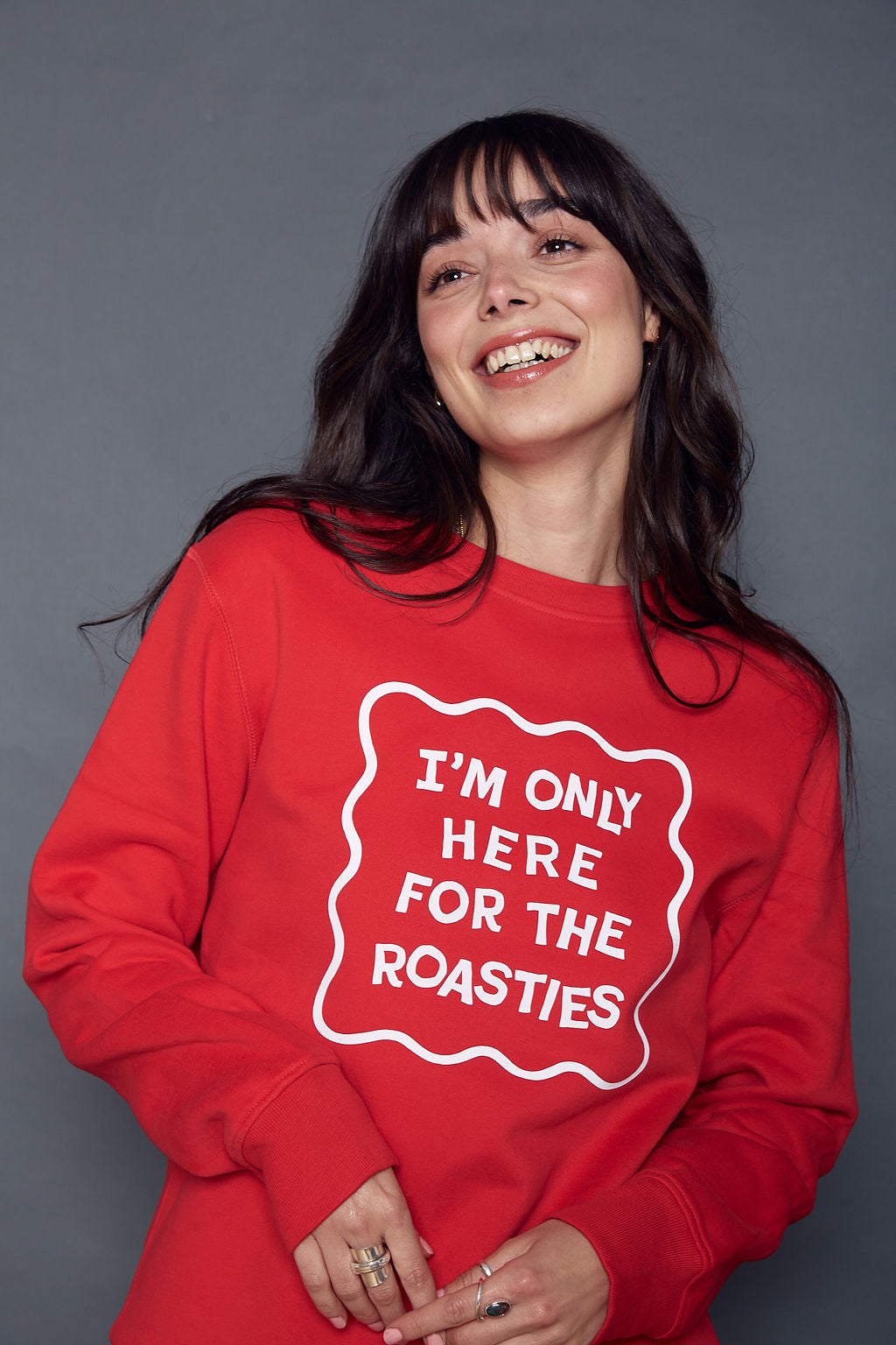 Only Here for the Roasties Christmas Jumper Sweatshirt