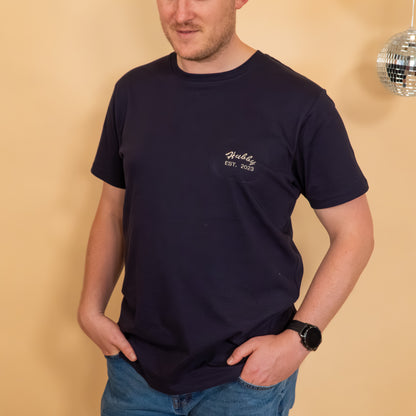 Hubby Est Year Embroidered Personalised T-shirt