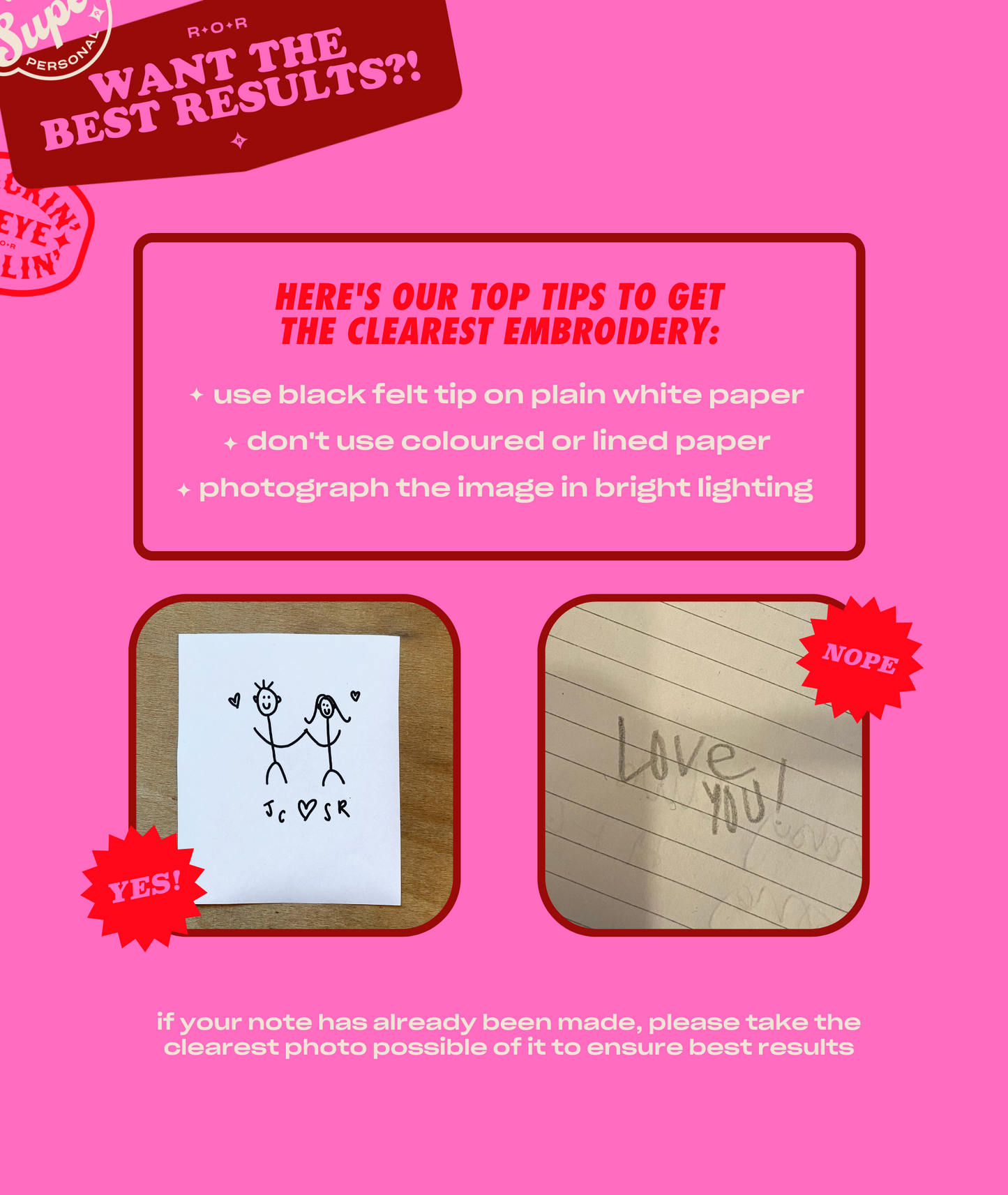 Personalised Handwriting Blanket