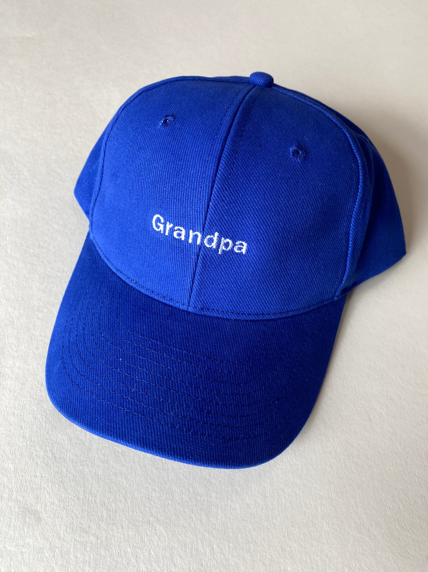 Embroidered Unisex Personalised Slogan Cap