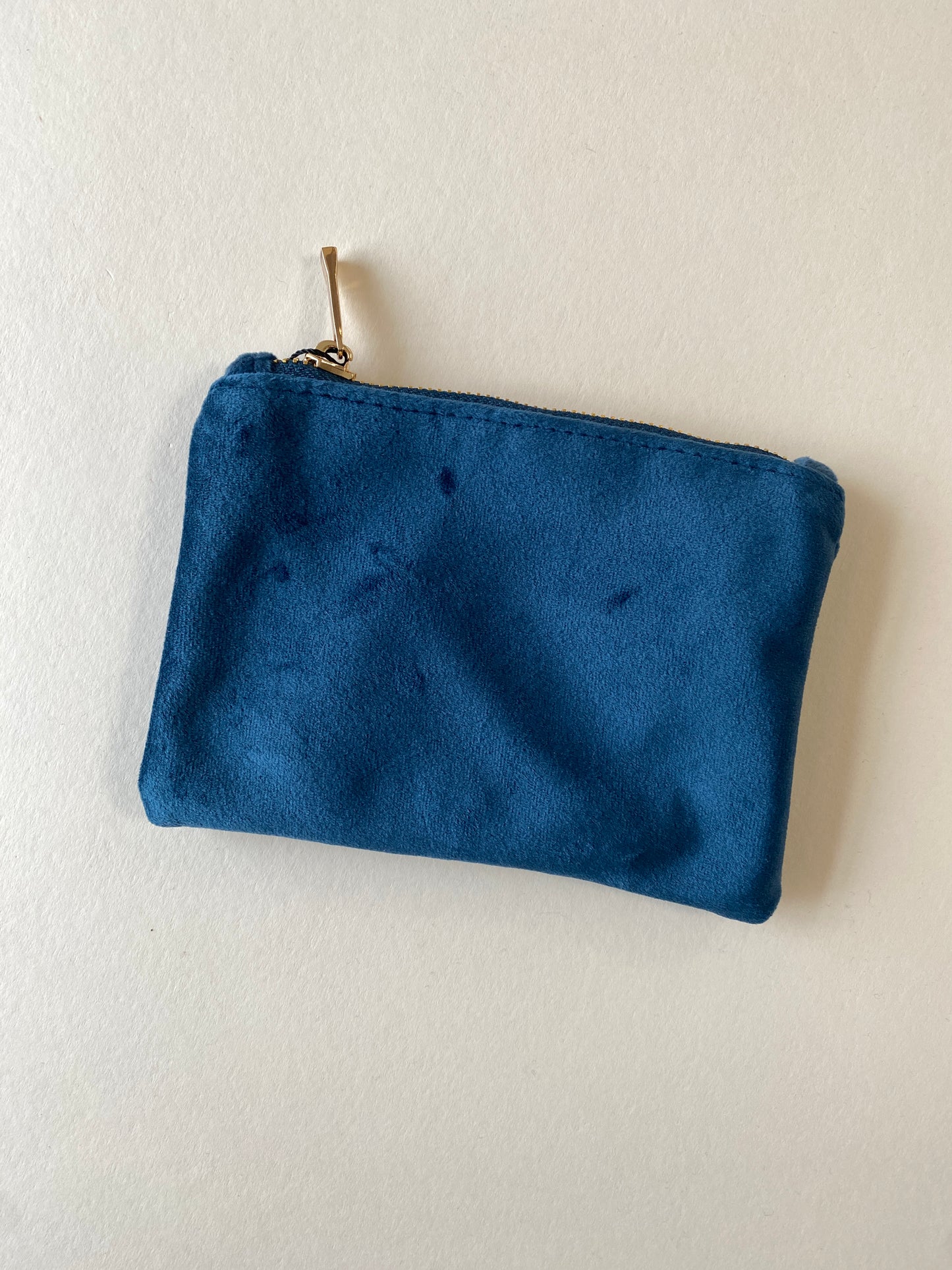 Personalised Velvet Makeup Bag