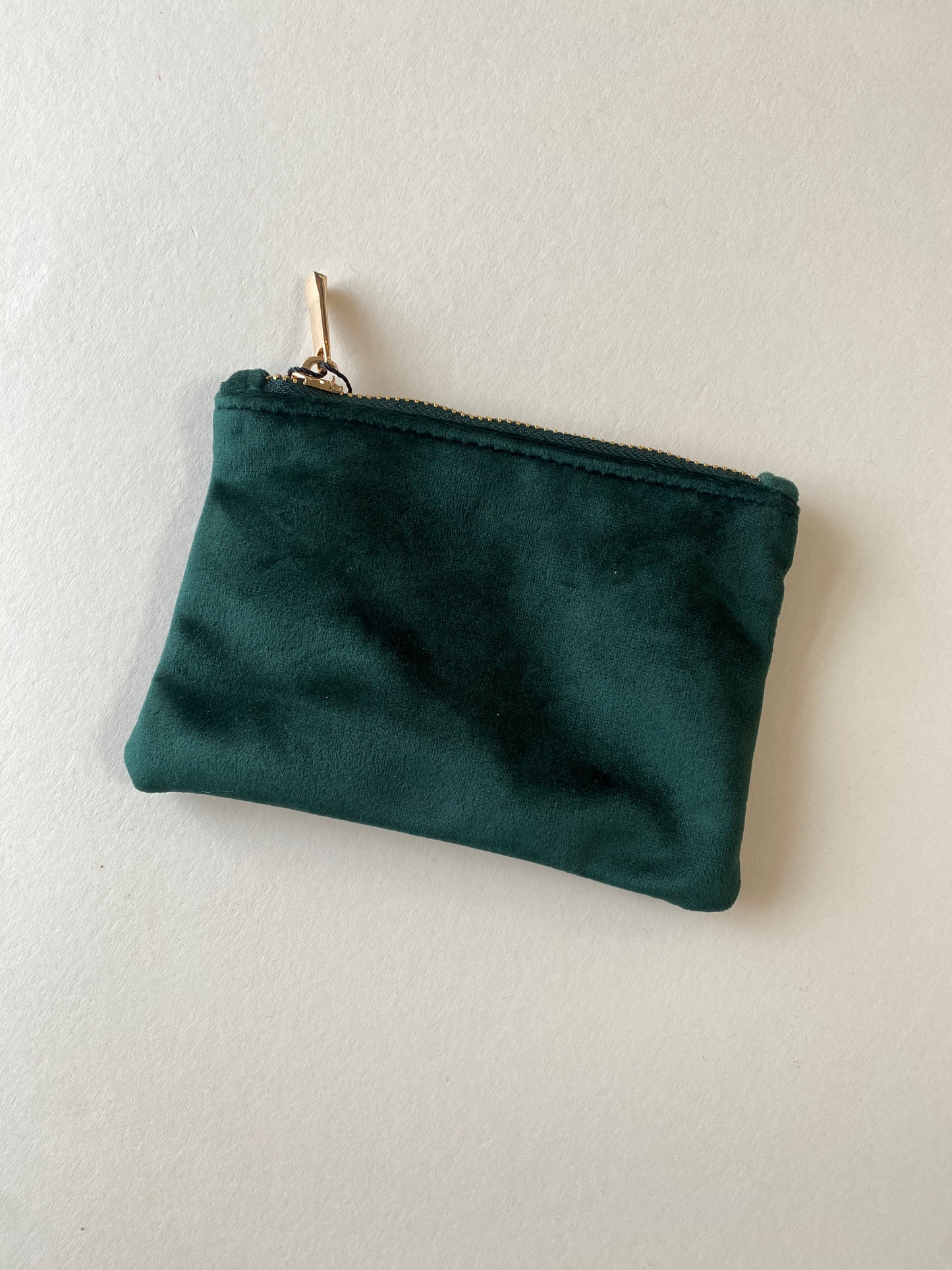Personalised Velvet Makeup Bag