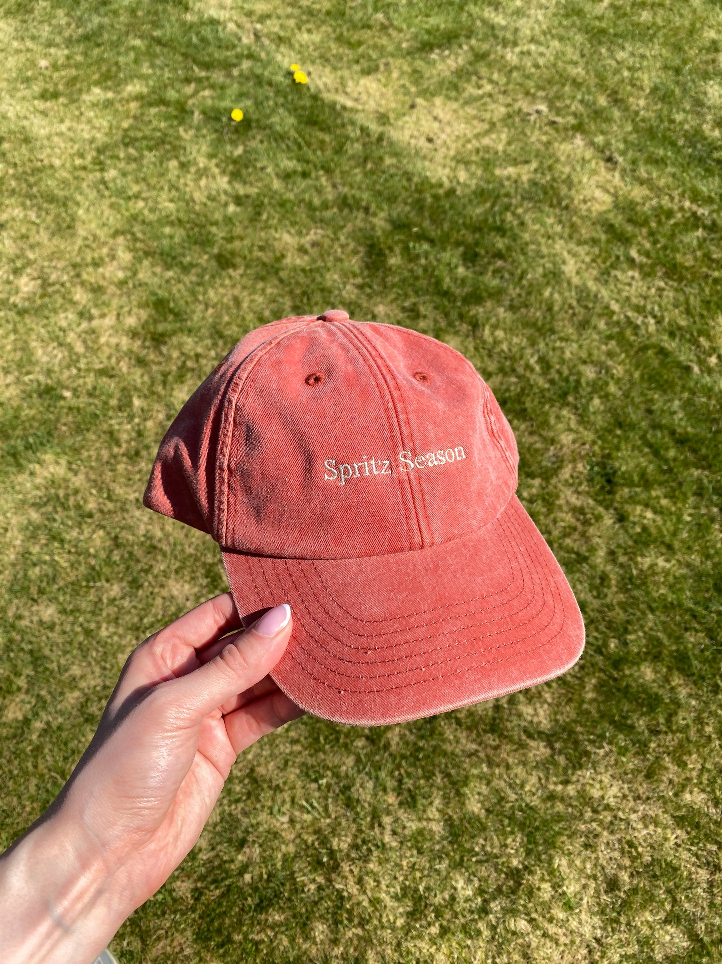 Spritz Season Slogan Cap