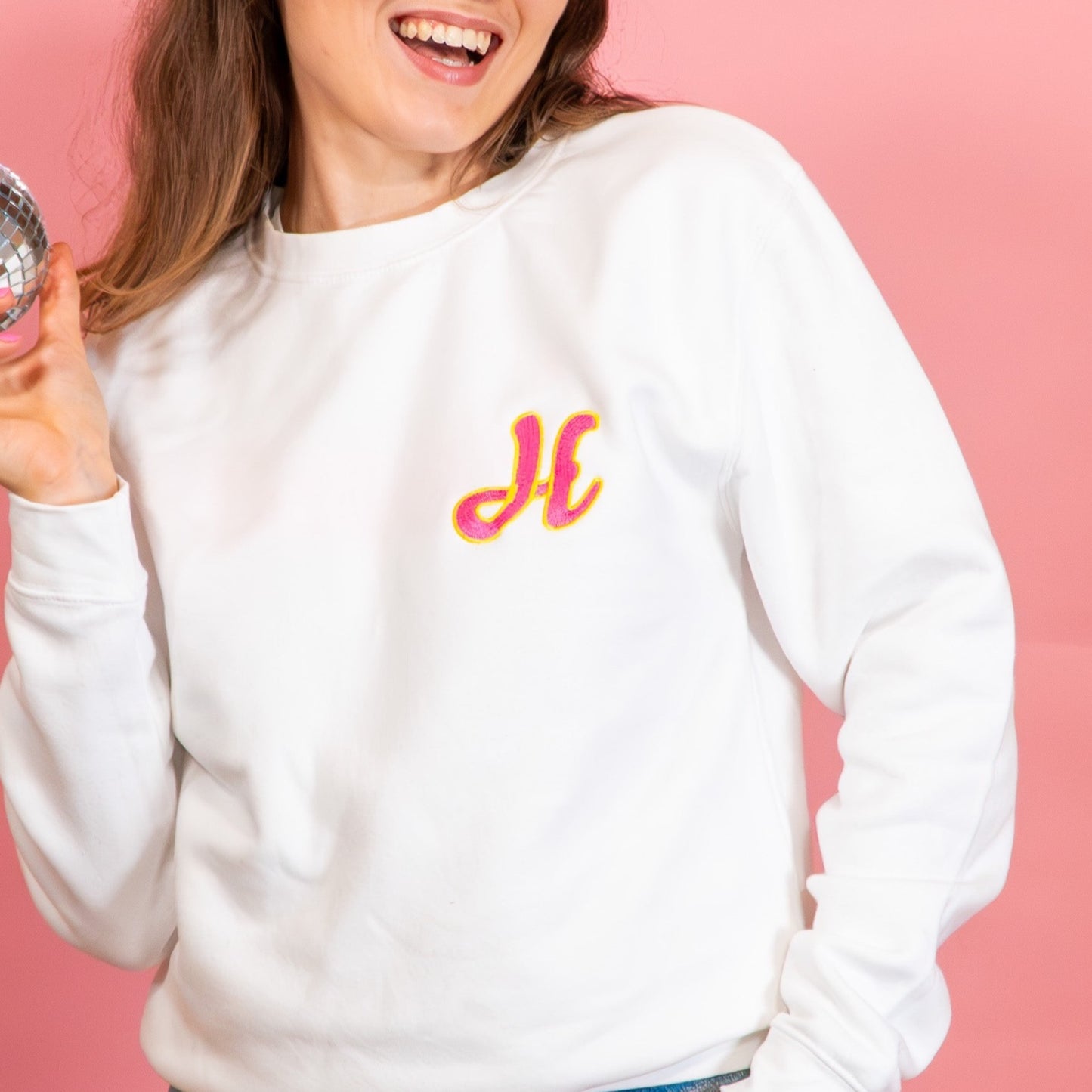 Personalised Dolly Initial Sweatshirt