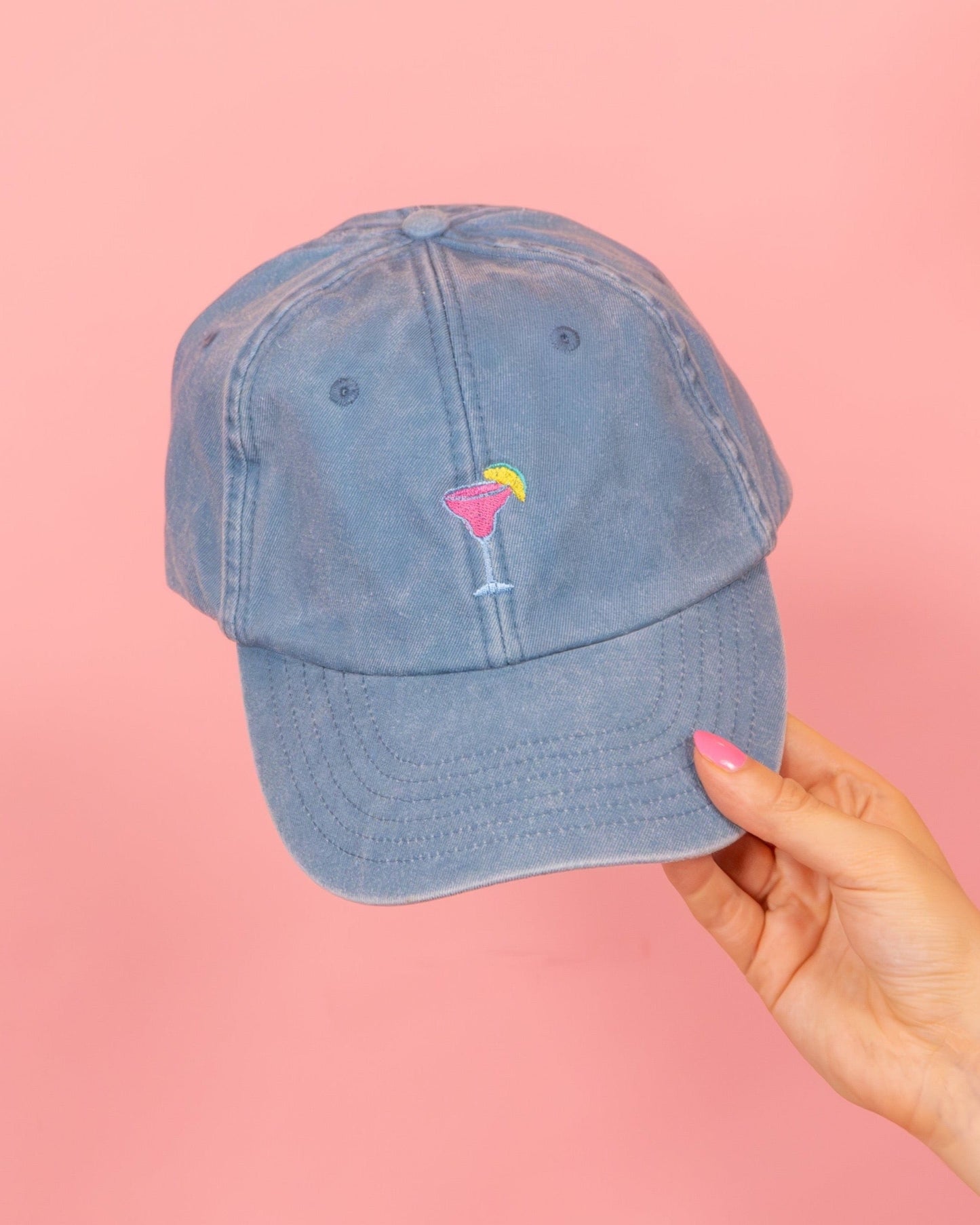 Cocktail Embroidered Cap