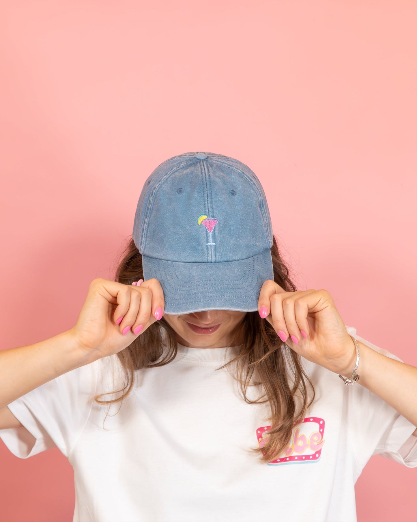 Cocktail Embroidered Cap
