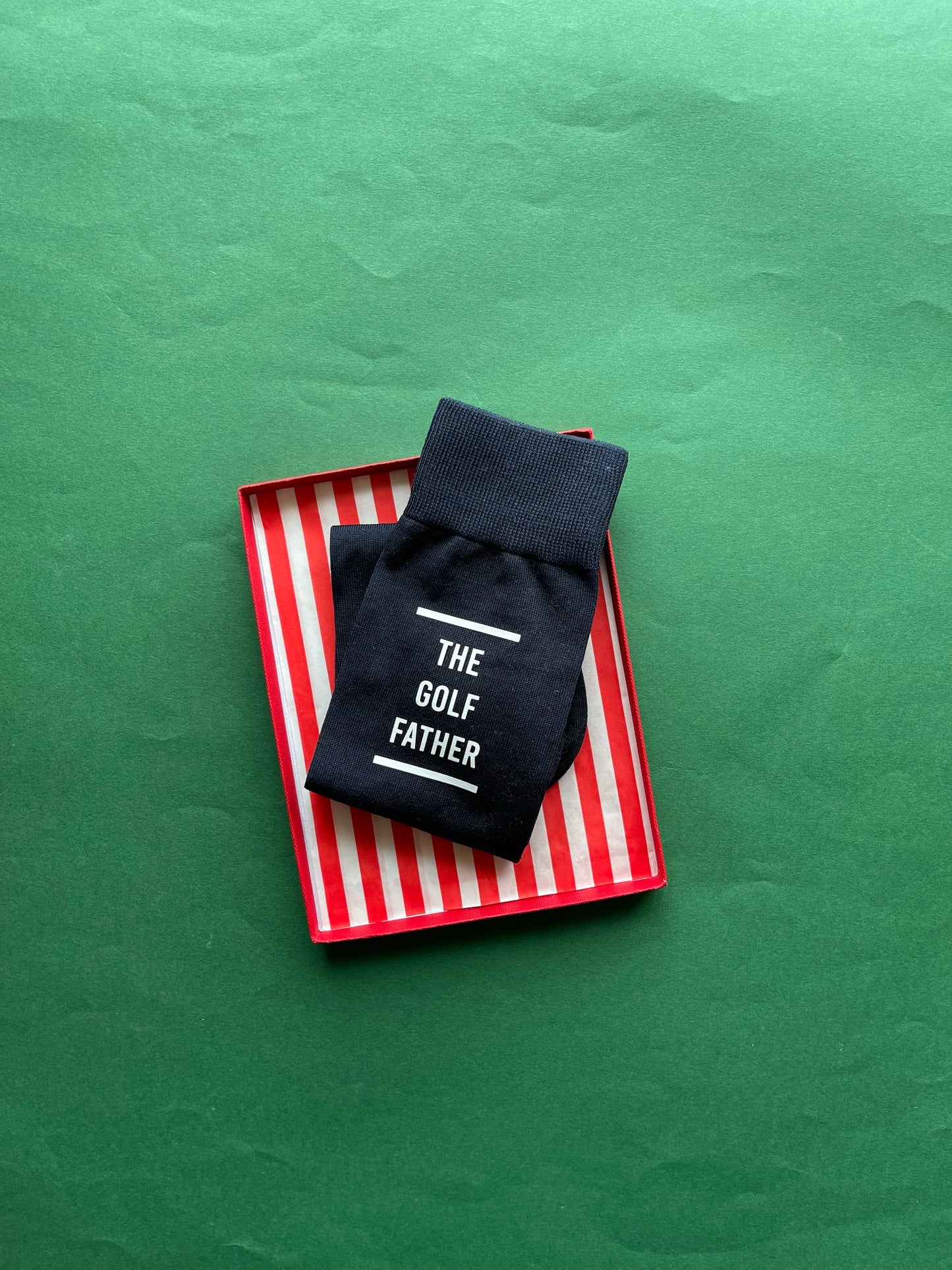 Personalised Golf Slogan Sock Gift Set