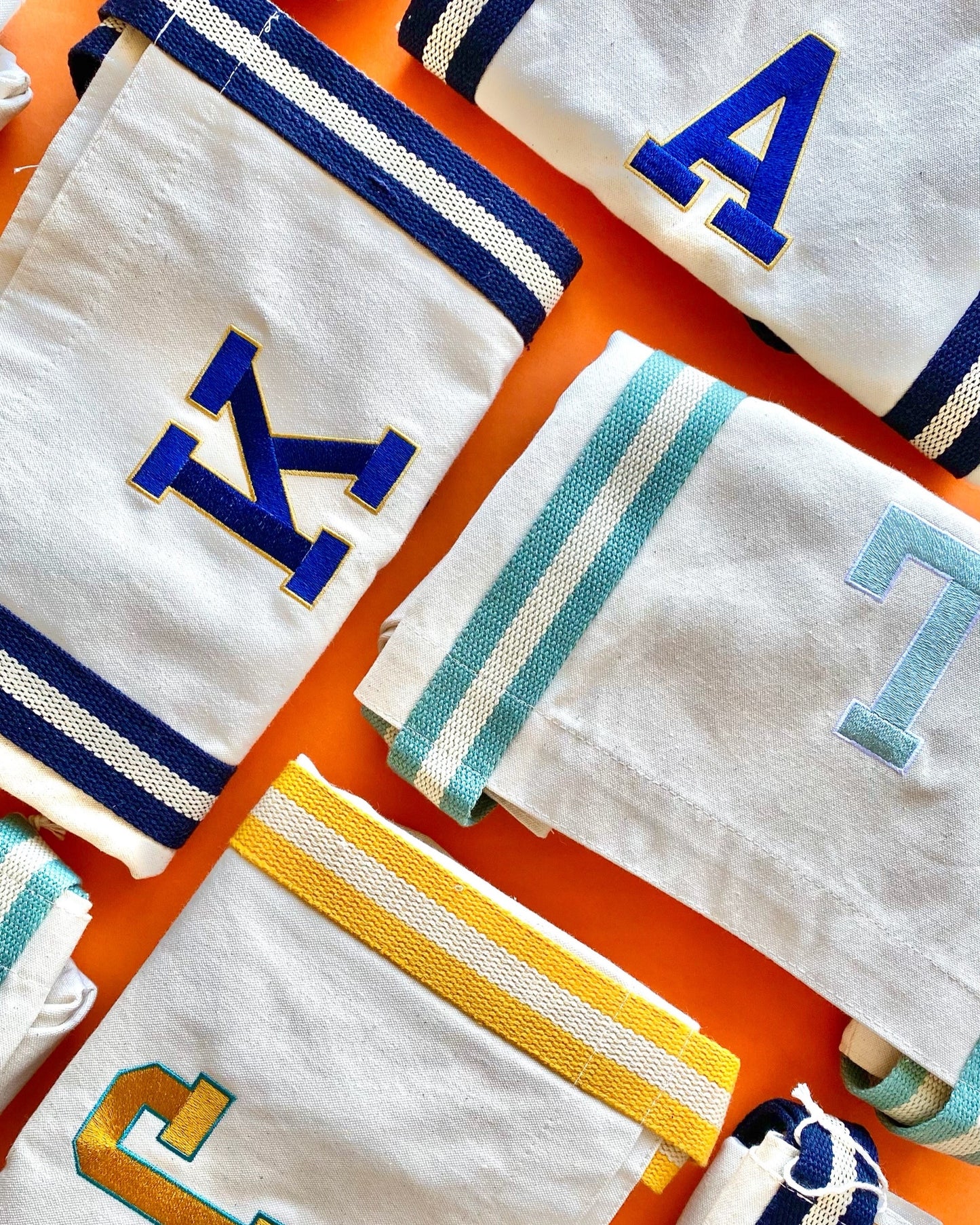 Personalised Varsity Letter Boat Bag