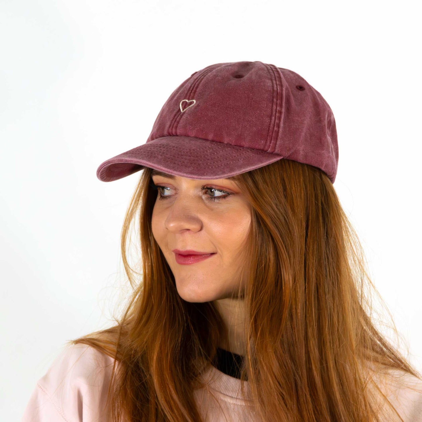 Mini Heart Vintage Style Cap