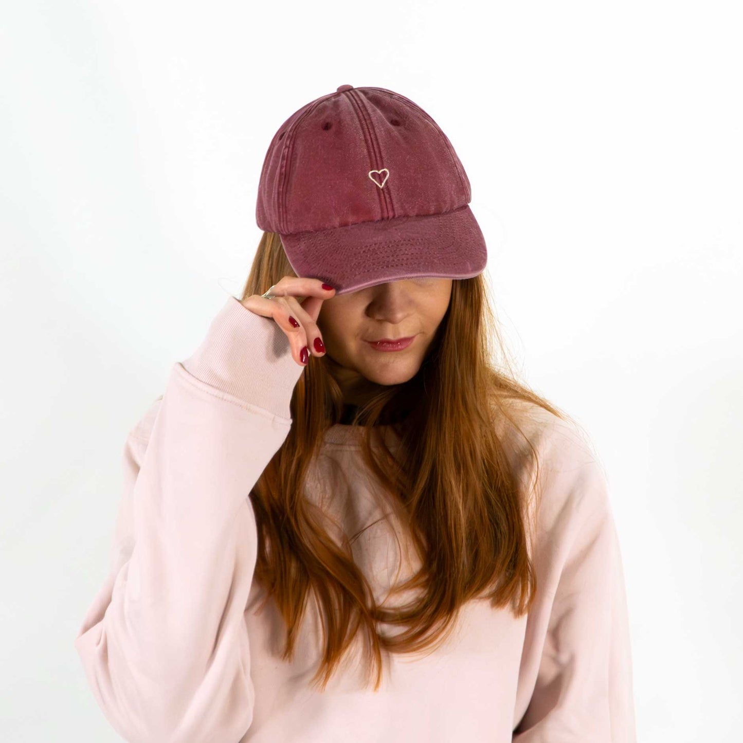 Mini Heart Vintage Style Cap