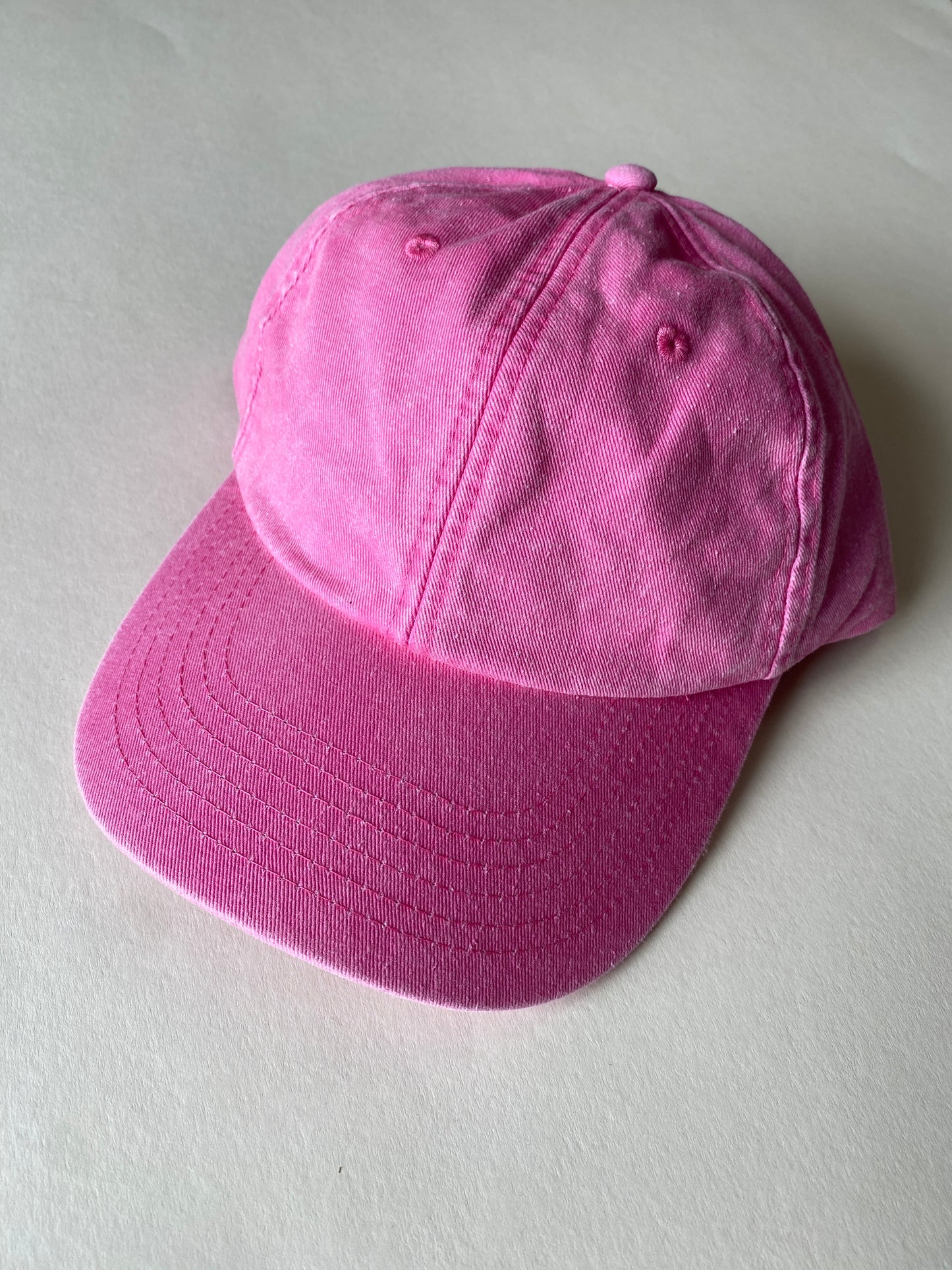 Vintage Style Denim Unisex Personalised Slogan Cap