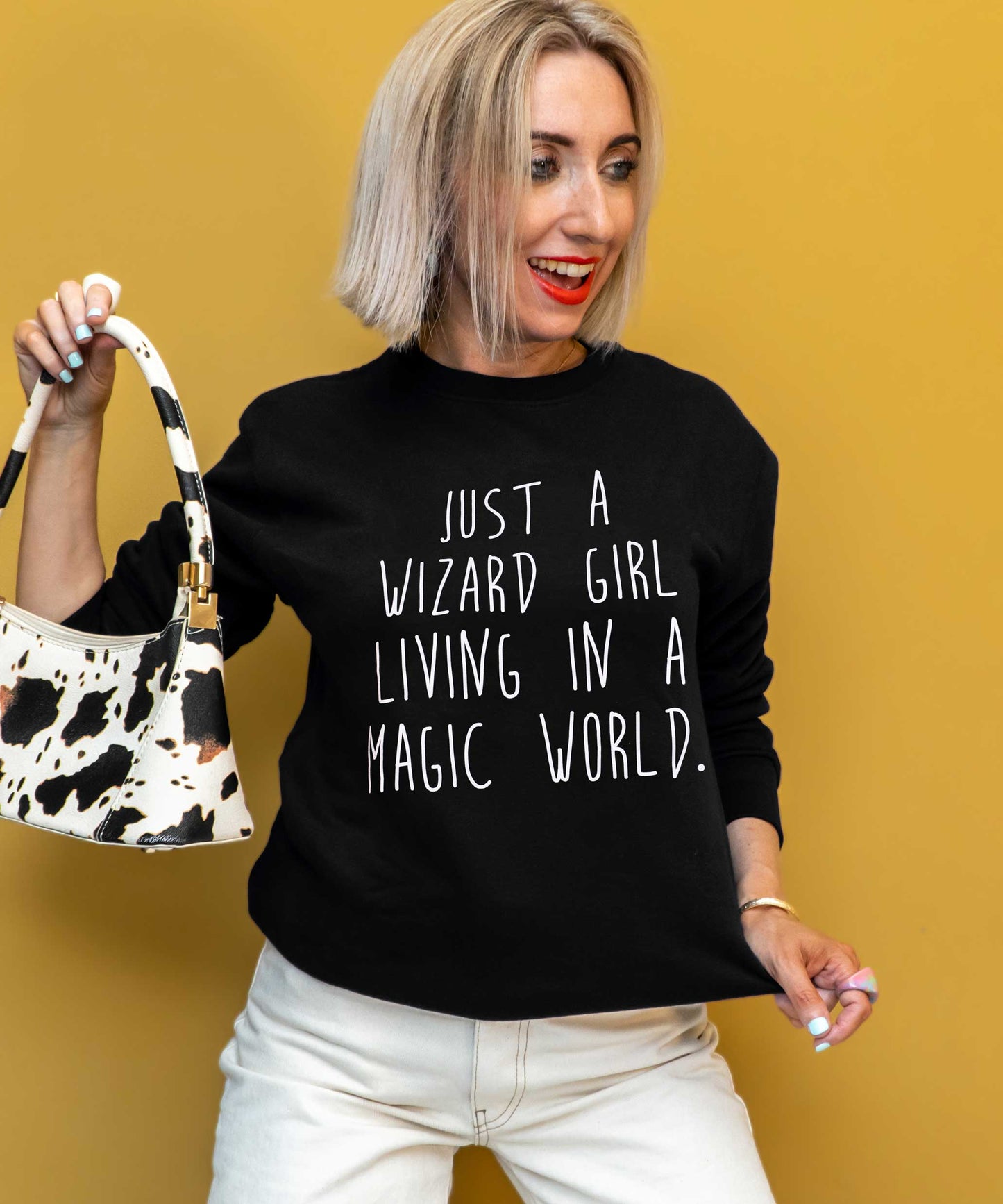 Just A Wizard Girl Sweatshirt
