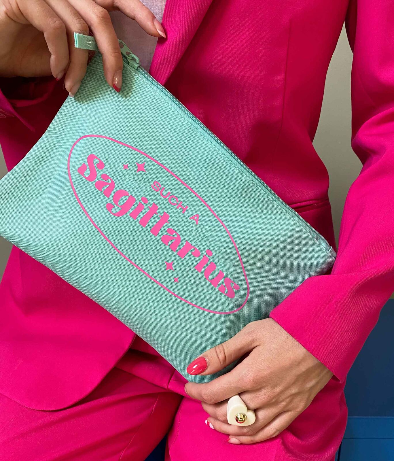Personalised Star Sign Makeup Bag